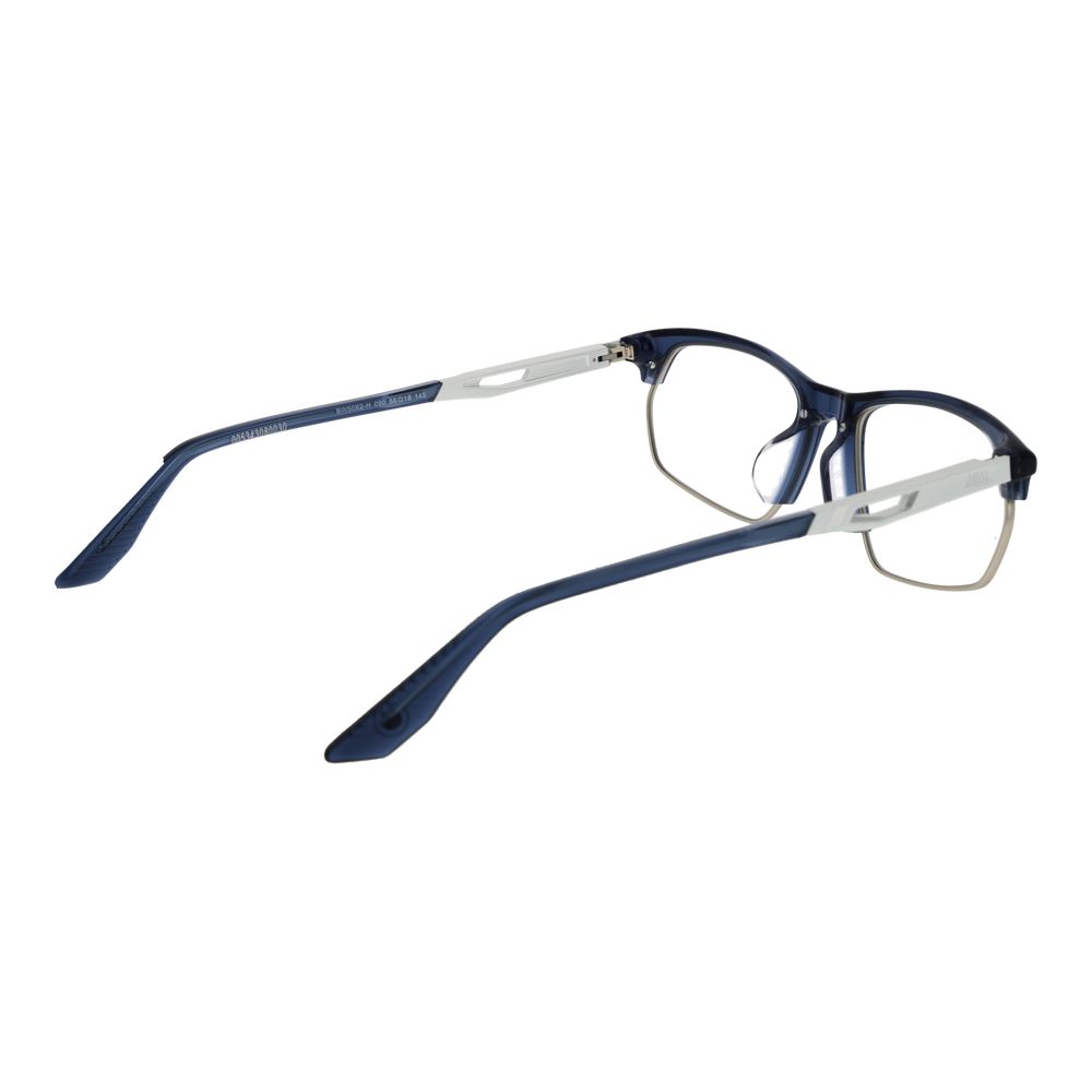 BMW Blue Plastic Glasses Frames - Artisanal Luxury Eyewear