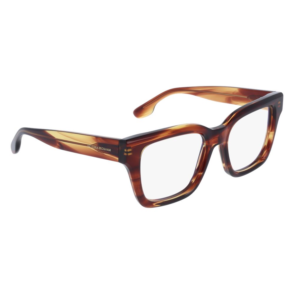 Discover the Victoria Beckham Brown Plastic Glasses, where exquisite craftsmanship meets timeless elegance, perfect for the discerning individual who embodies sophistication.