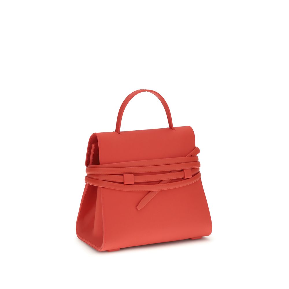 Discover the Moschino Tie Me Handbag, an exquisite blend of playful design and luxurious silicone, perfect for those who embody elegance and confidence.