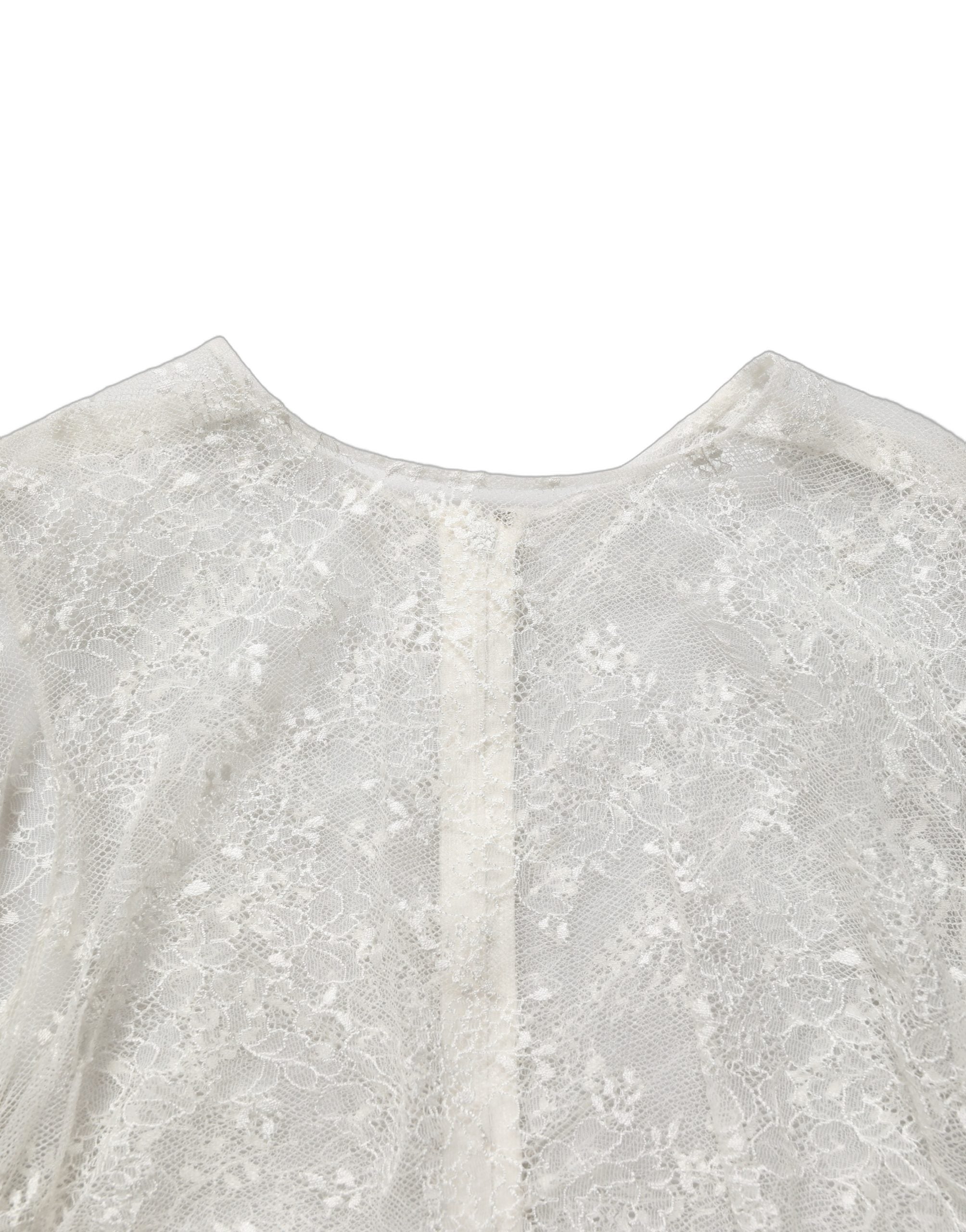 Elevate your elegance with the Dolce & Gabbana White Floral Lace Sheer Sleeveless Midi Dress, a masterpiece of Italian craftsmanship that embodies luxury and allure.