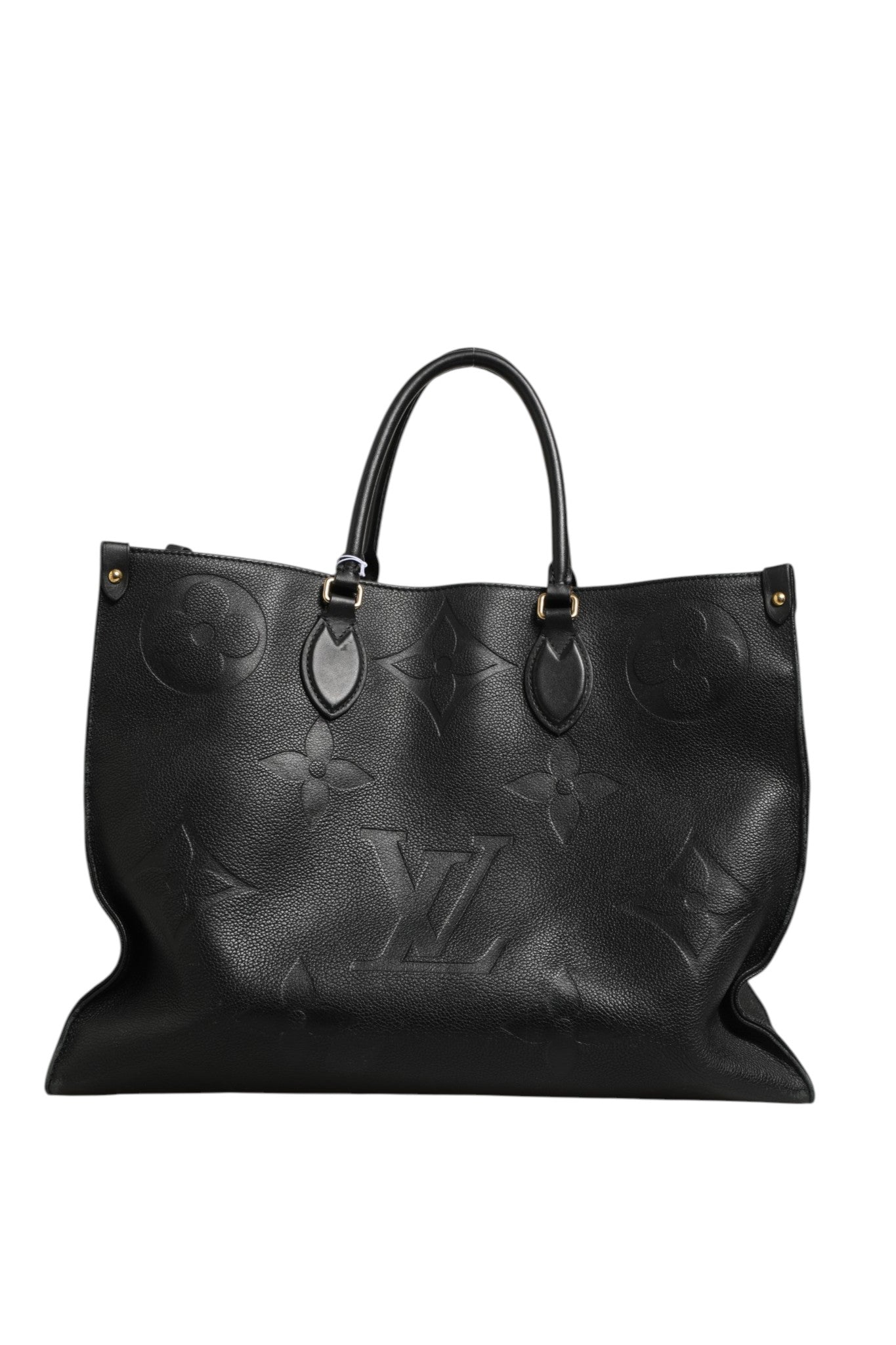 Elevate your style with the Louis Vuitton OnTheGo GM Monogram Empreinte Leather handbag, a masterpiece of luxurious craftsmanship that embodies timeless elegance and sophistication.