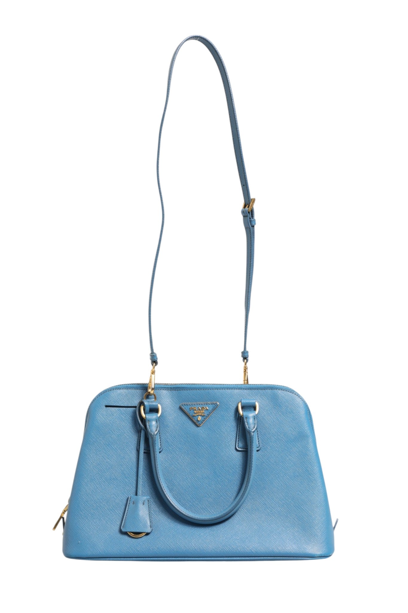 Prada Saffiano Leather Medium Promenade Satchel