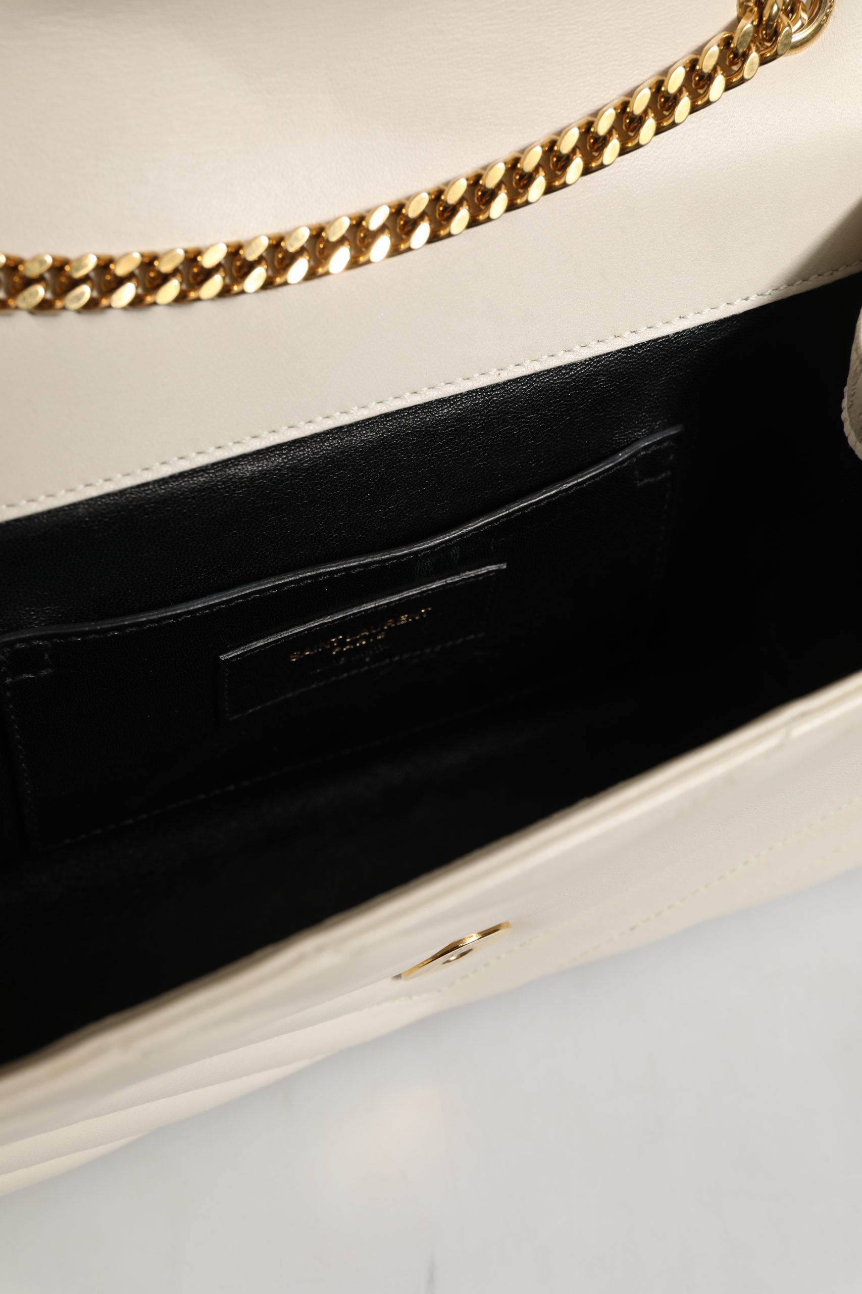 Saint Laurent Envelope Triquilt Medium YSL Shoulder Bag