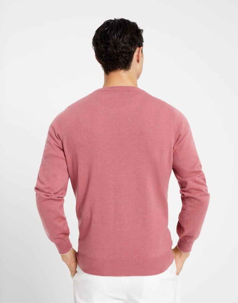 Brunello Cucinelli Bicolor Cashmere Sweater