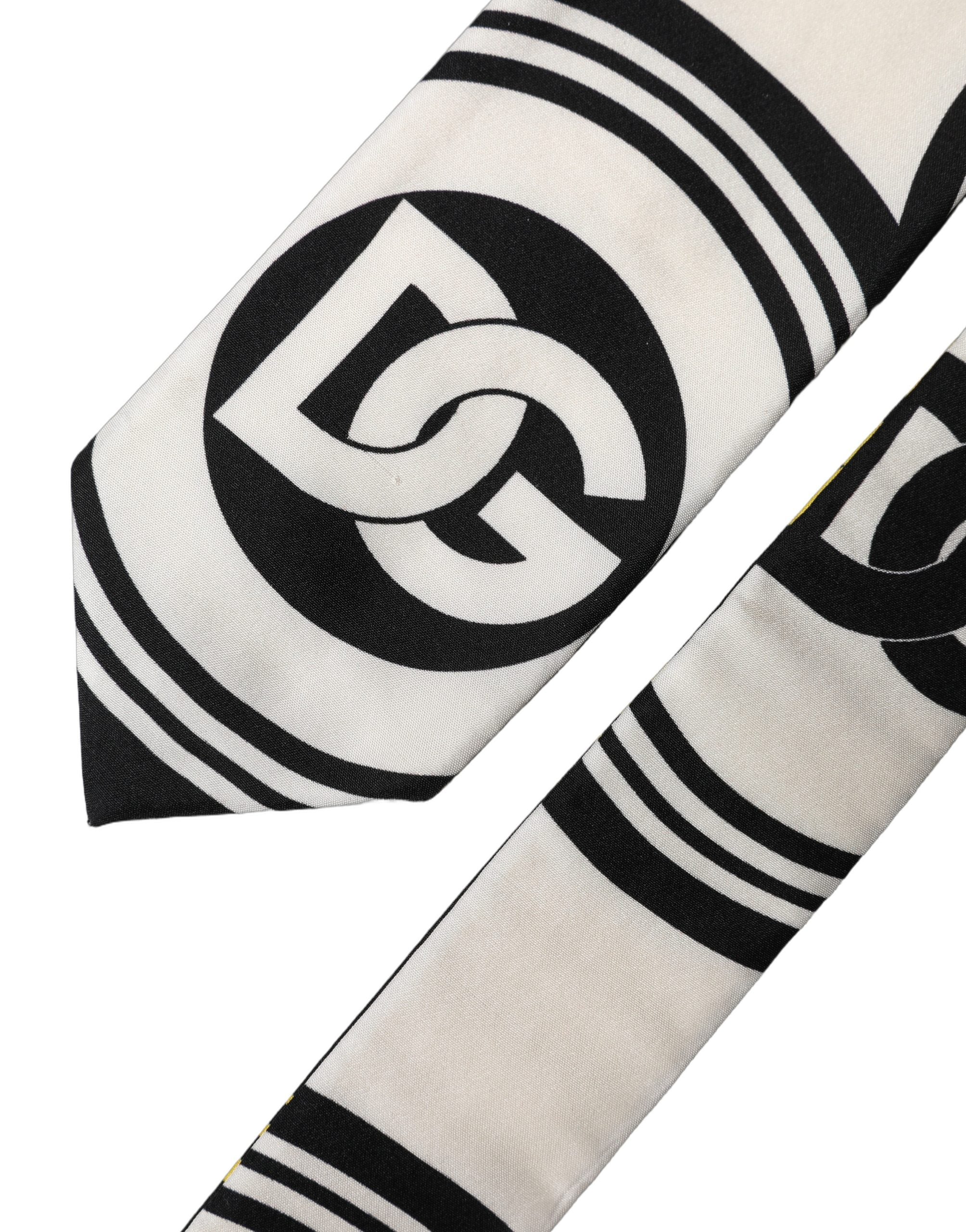Dolce & Gabbana Multicolor Silk Necktie - Exquisite Luxury