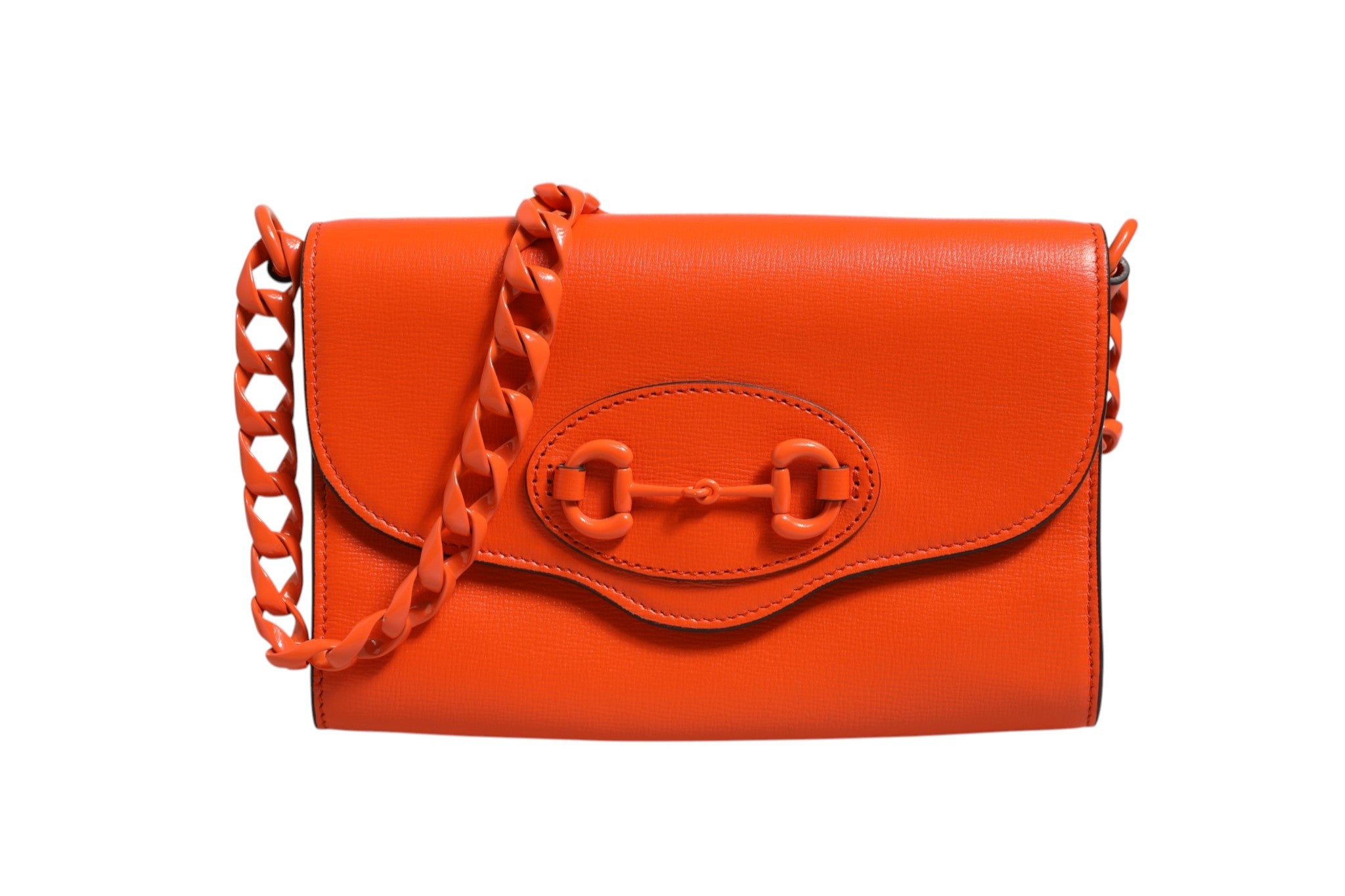 Gucci Horsebit 1955 Enamel Mini Shoulder Bag - Artisanal Luxury