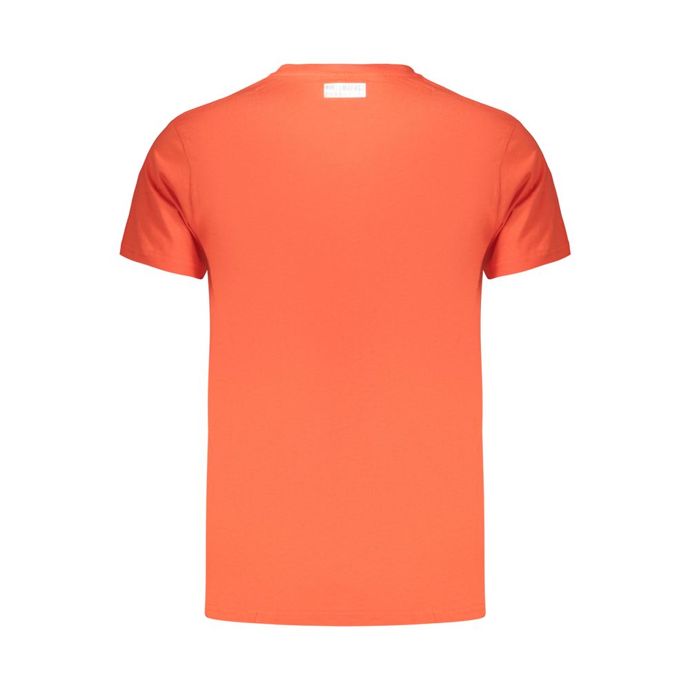 Bikkembergs Orange Cotton T-Shirt