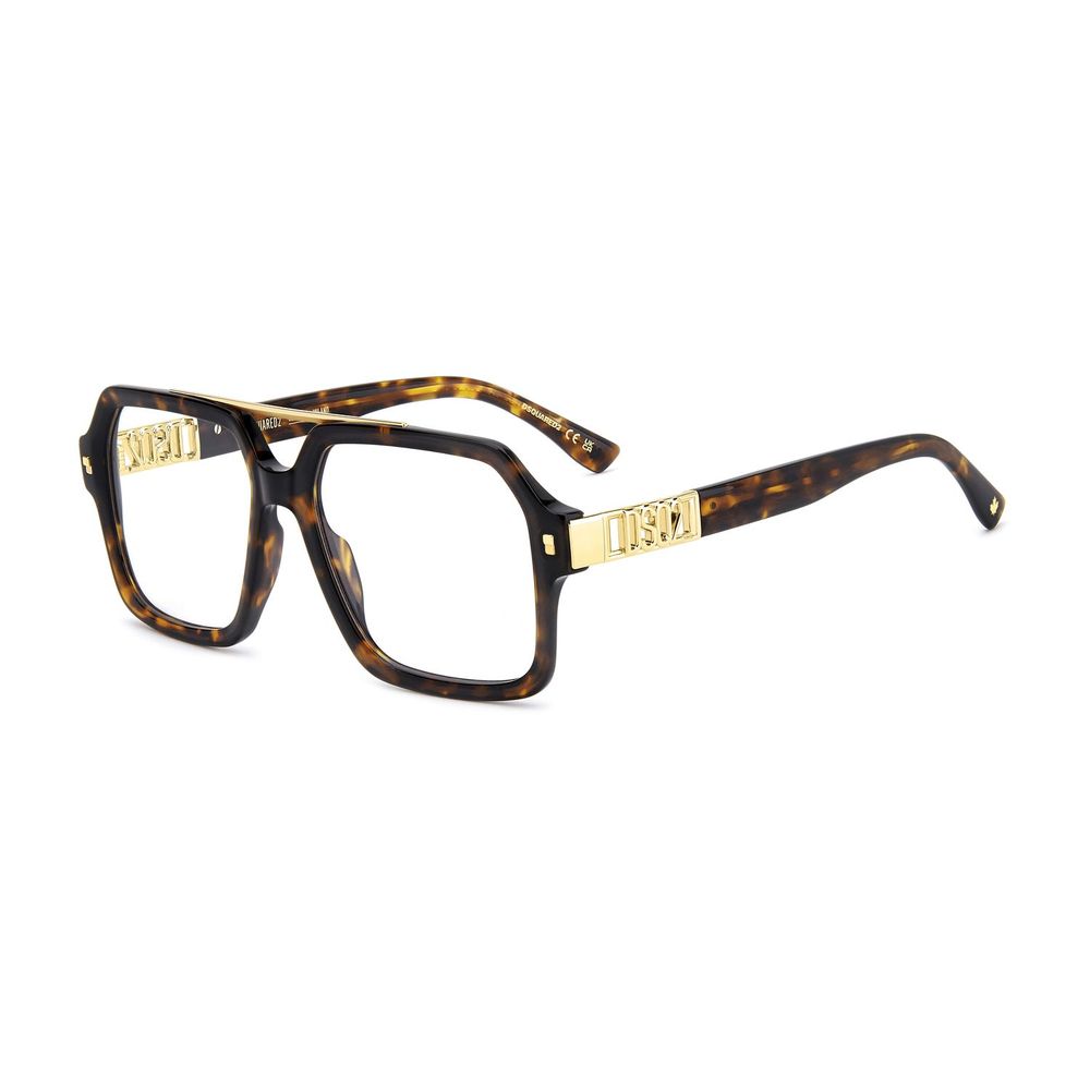 Dsquared² Brown Acetate Glasses - Timeless Luxury Eyewear