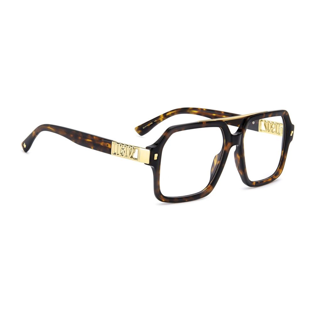 Dsquared² Brown Acetate Glasses - Timeless Luxury Eyewear