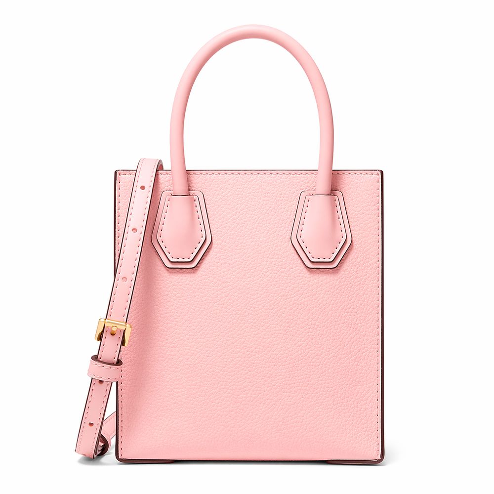 Elevate your style with the Michael Kors Multicolor Fur Handbag from the Mercer collection, a luxurious blend of exquisite craftsmanship and vibrant elegance.