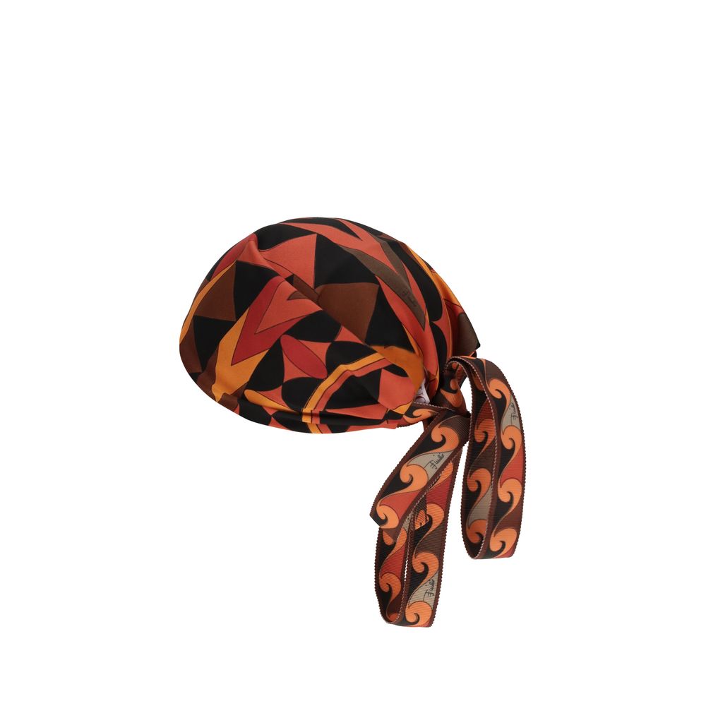 Emilio Pucci Multicolor Silk Scarf