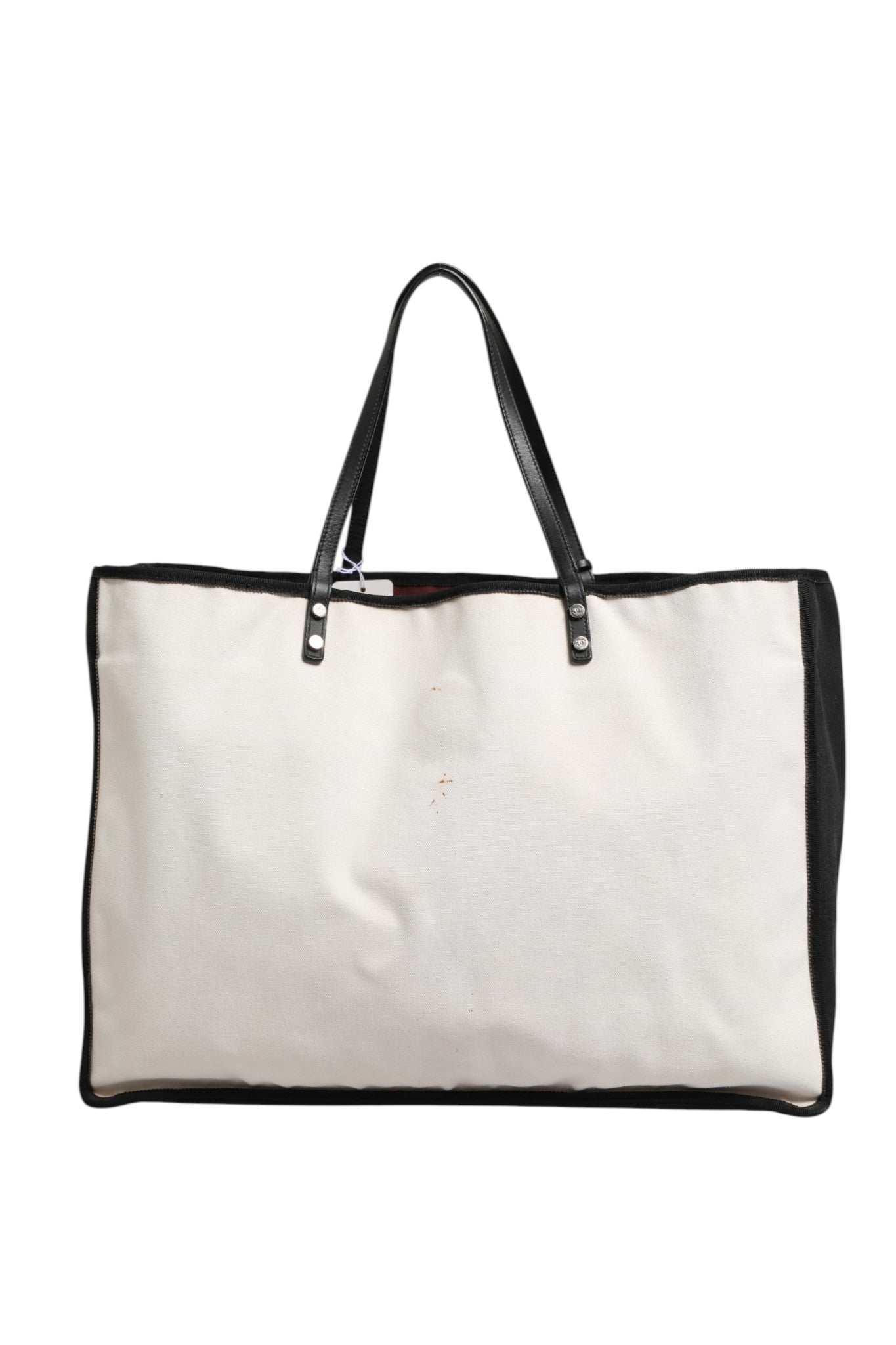 Chanel Ladies First Canvas Shopper Tote Bag - Artisanal Luxury