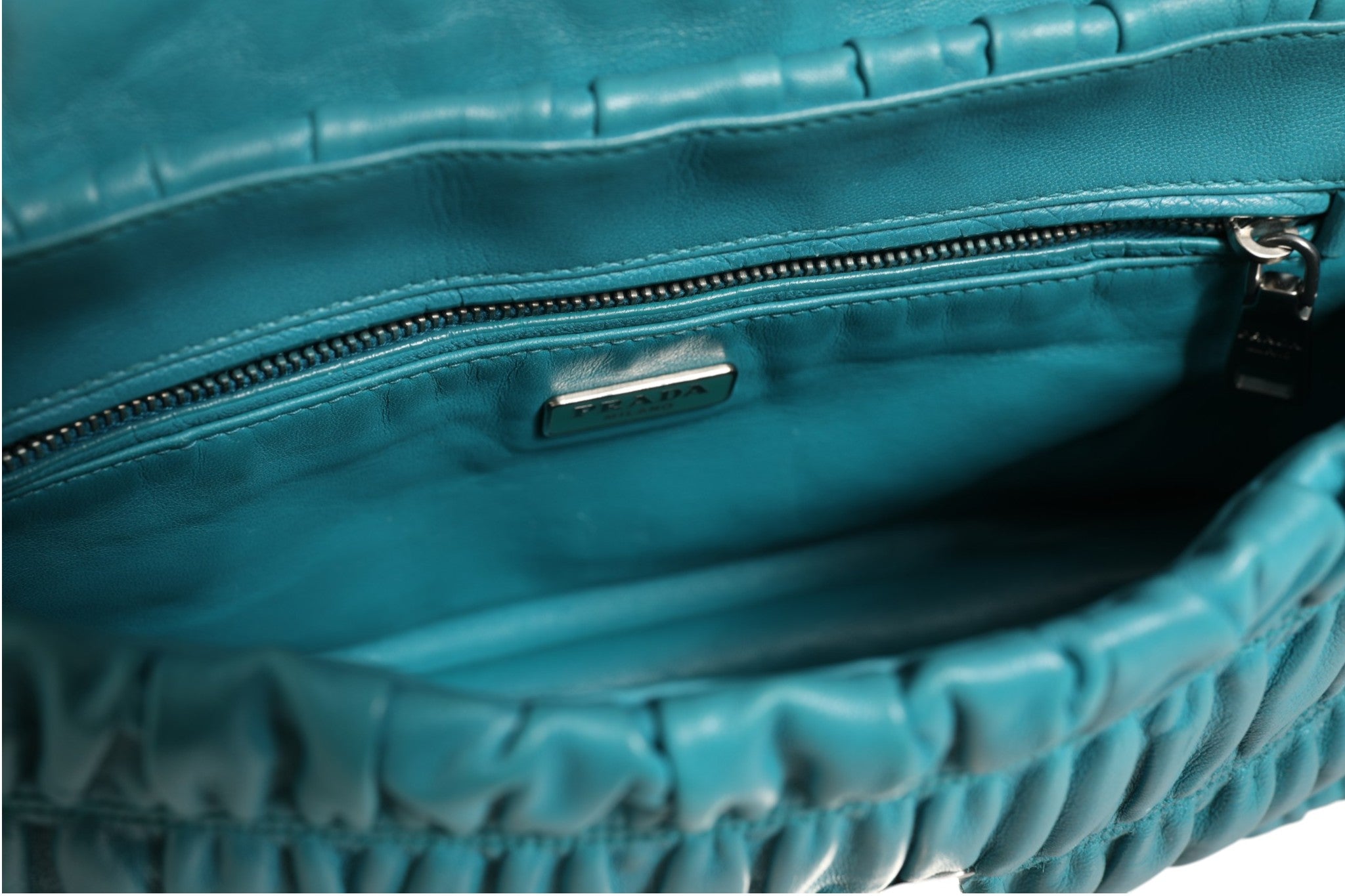 Prada Nappa Gaufre Flap Bag BR4553