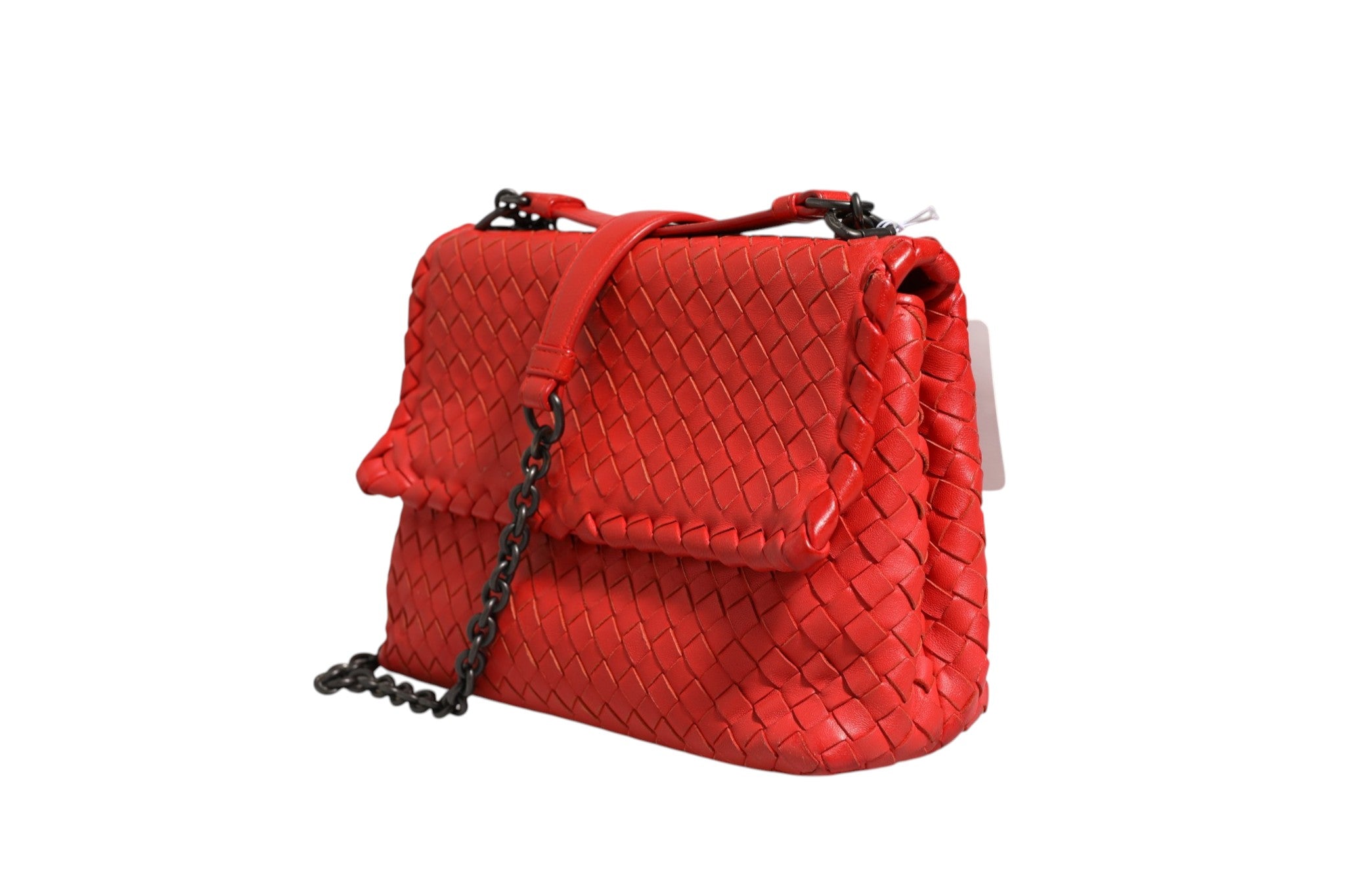 Bottega Veneta Olimpia Small Leather Shoulder Bag, Artisanal Luxury