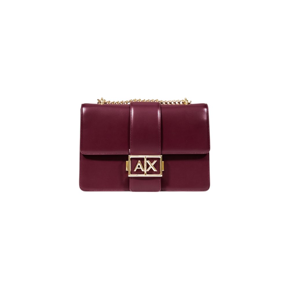 Discover the Armani Exchange Bordeaux Polyester Handbag, a blend of sophistication and modernity, perfect for the discerning individual seeking timeless elegance.