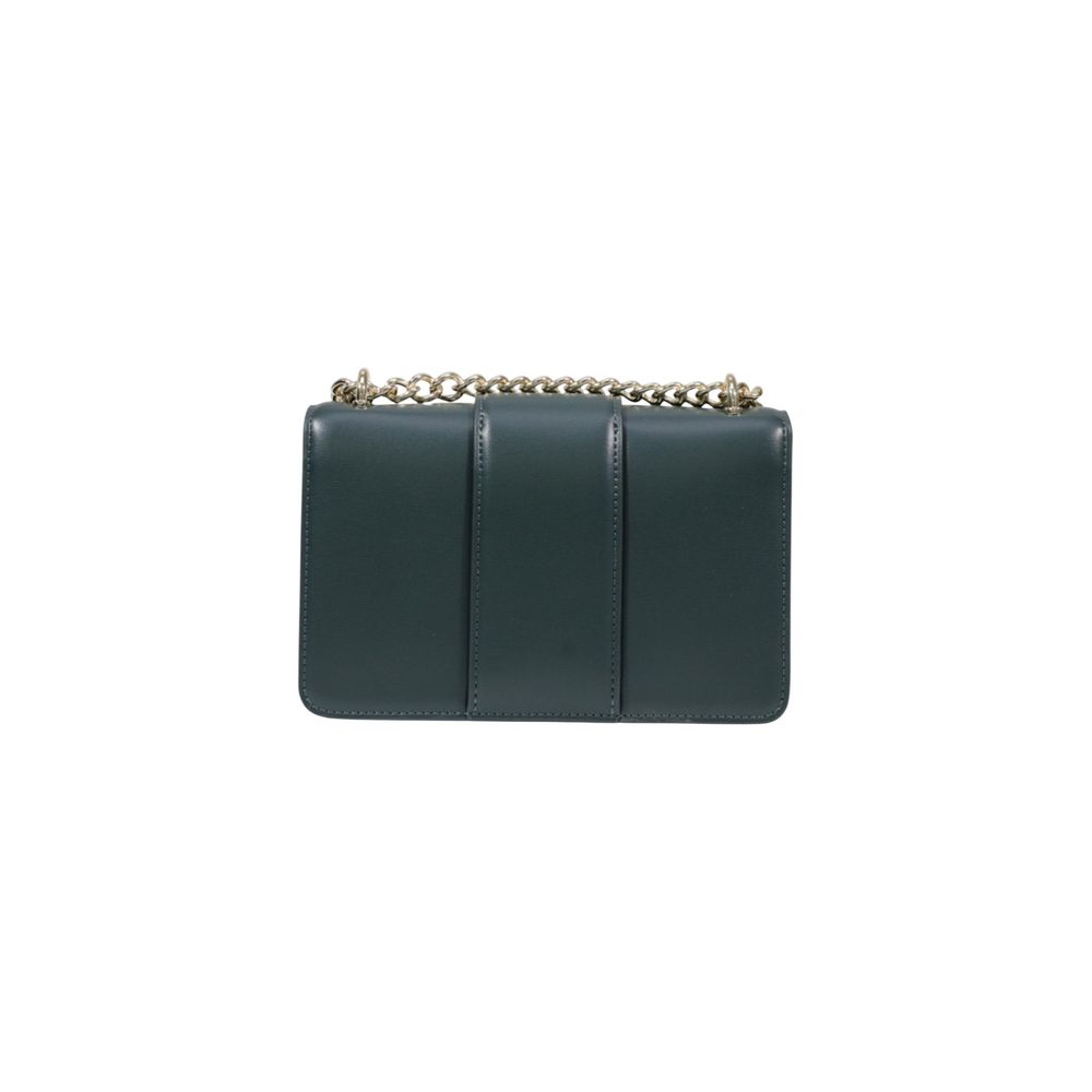 Elevate your elegance with the Armani Exchange Green Polyester Handbag, a masterpiece of modern sophistication crafted for the discerning individual.