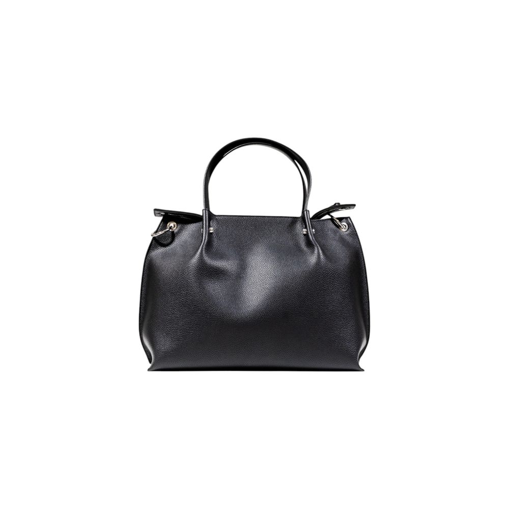 Elevate your style with the Armani Exchange Black Polyester Handbag, a luxurious blend of elegance and practicality, perfect for the modern connoisseur.