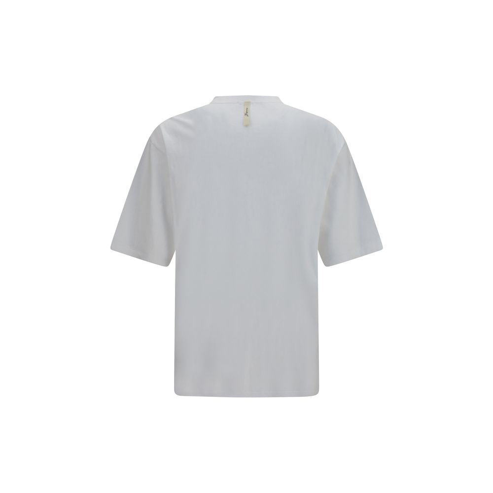 Indulge in the exquisite Jacquemus White Cotton T-Shirt, crafted from a luxurious blend of cotton and true hemp, embodying effortless elegance for discerning individuals.