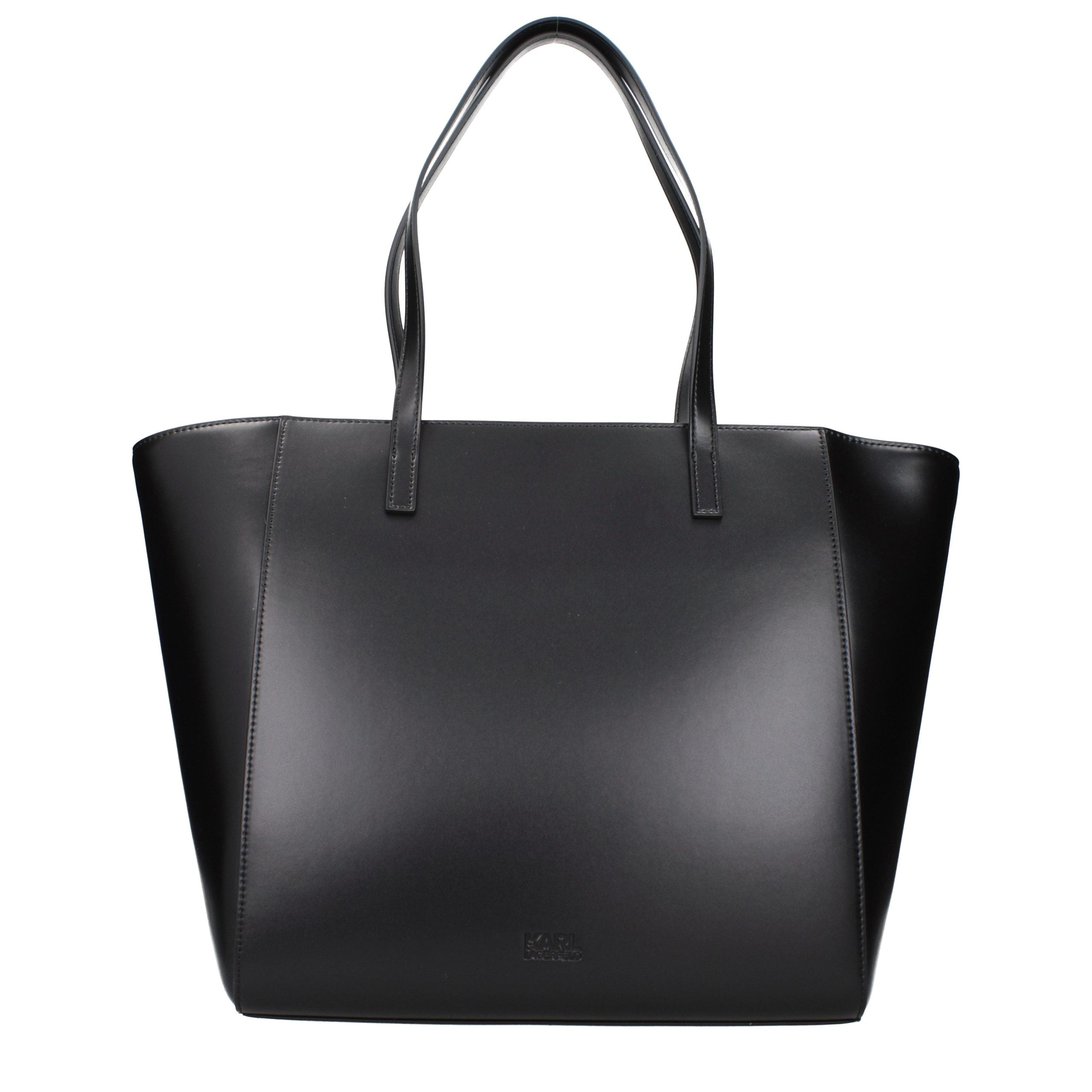 Discover the Karl Lagerfeld Black Polyethylene Shoulder Bag, a luxurious blend of sophistication and style, crafted for those who embody elegance and timeless allure.