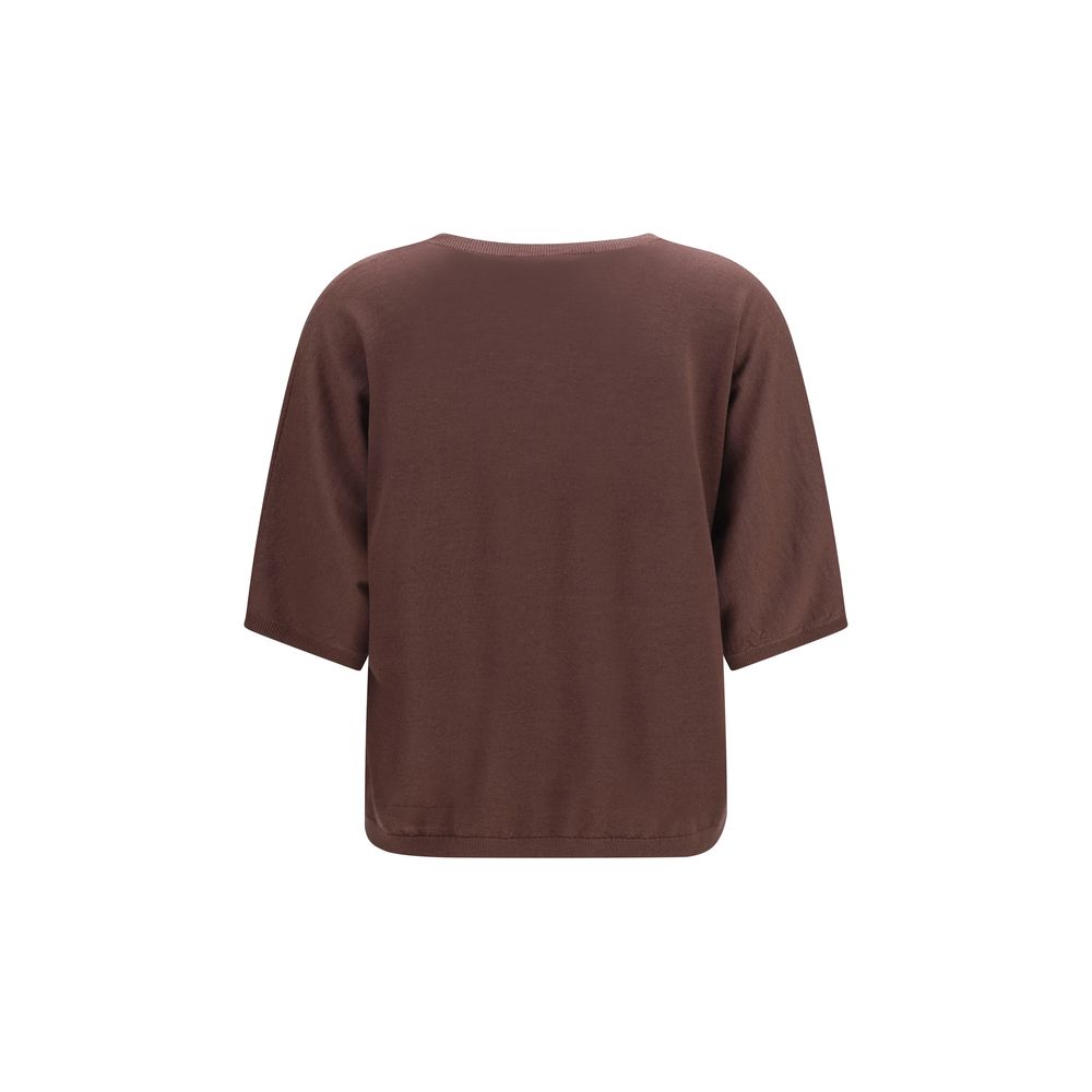 Brunello Cucinelli Purple Cashmere Sweater, Artisanal Luxury
