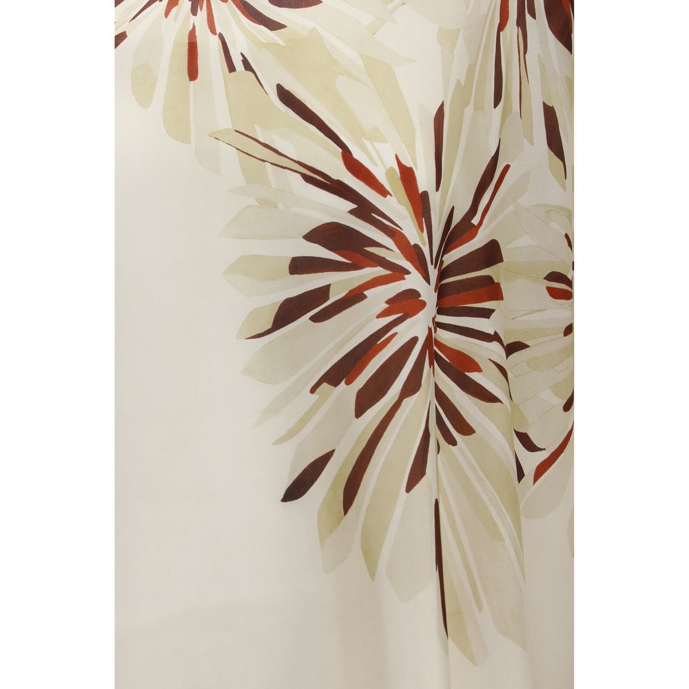 Brunello Cucinelli Multicolor Silk Blouse | Exquisite Couture Elegance