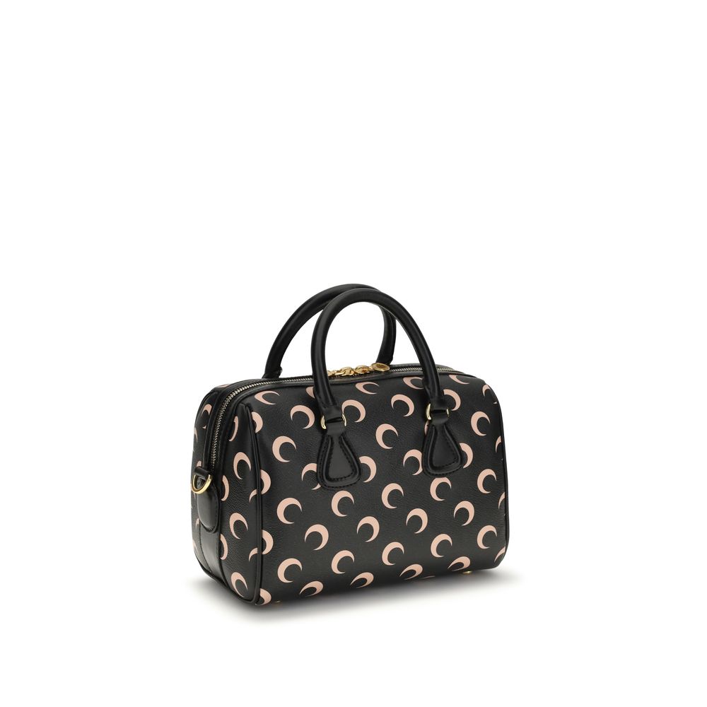 Marine Serre Black Polyethylene Shoulder Bag