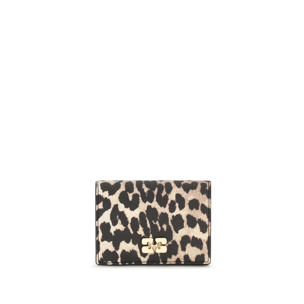 Ganni Multicolor Recycled Polyester Wallet - Luxury Compact Accessory
