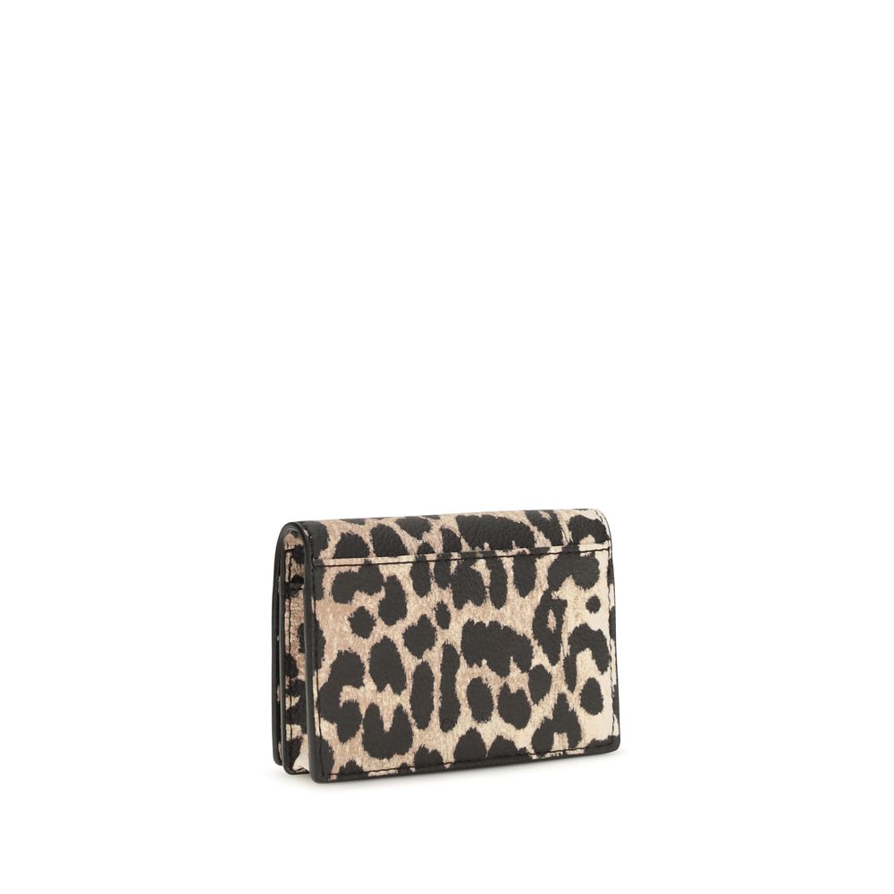 Ganni Multicolor Recycled Polyester Wallet - Luxury Accessory