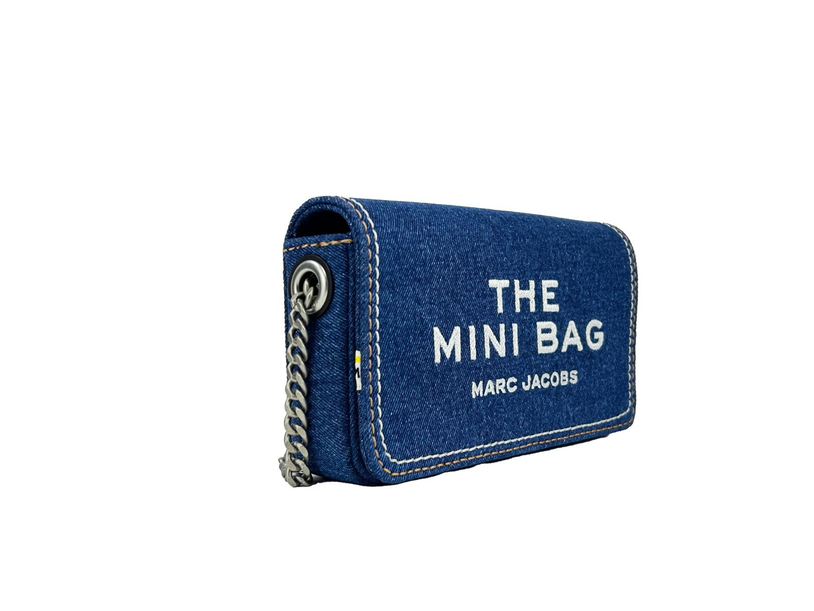 Discover the Marc Jacobs The Denim Chain Mini Bag, a fusion of high-quality denim and elegant design, perfect for those who embody sophistication and style.