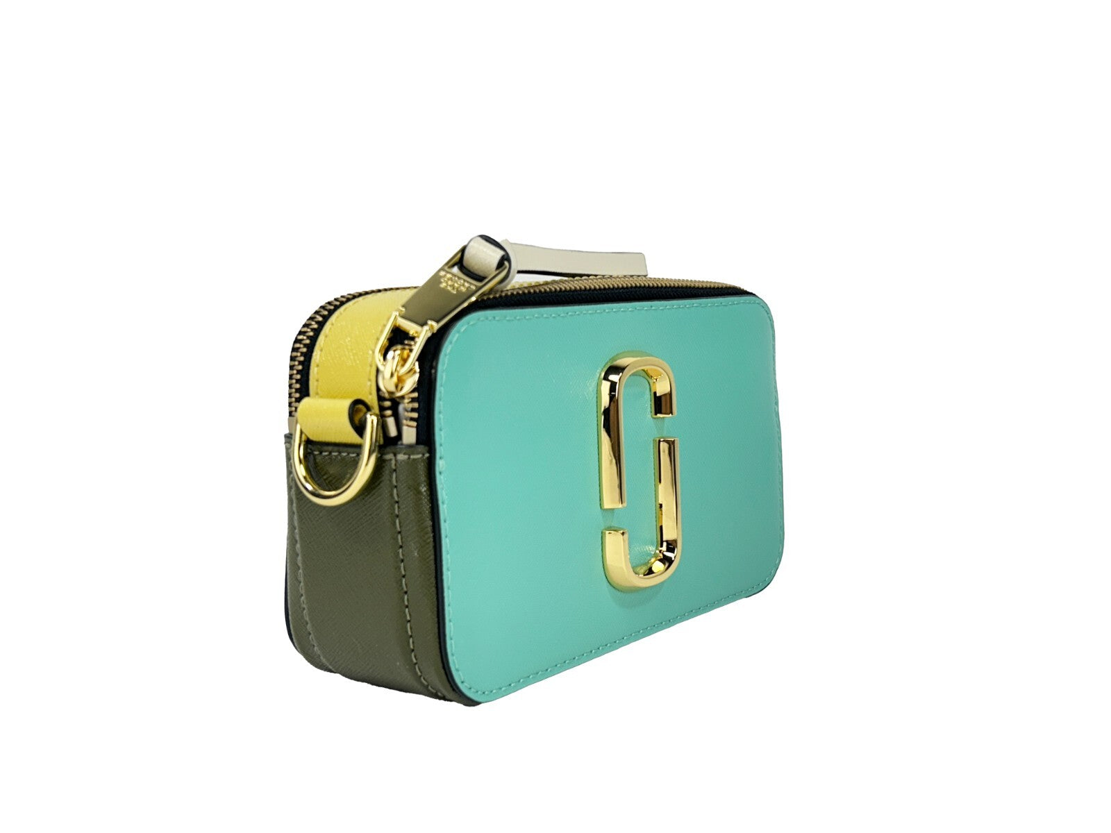 Indulge in the elegance of Marc Jacobs The Snapshot Crossbody Bag, crafted from luxurious leather, offering timeless sophistication for every occasion.