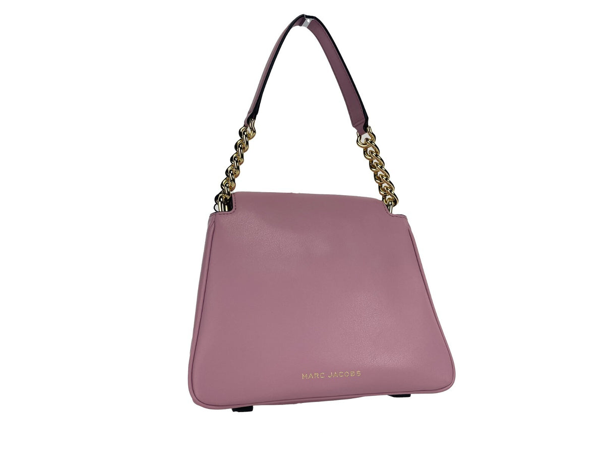 Discover the Marc Jacobs The J Marc Mini Chain Satchel Bag, a masterpiece of high-quality leather and exquisite craftsmanship, designed for those who embody elegance and sophistication.