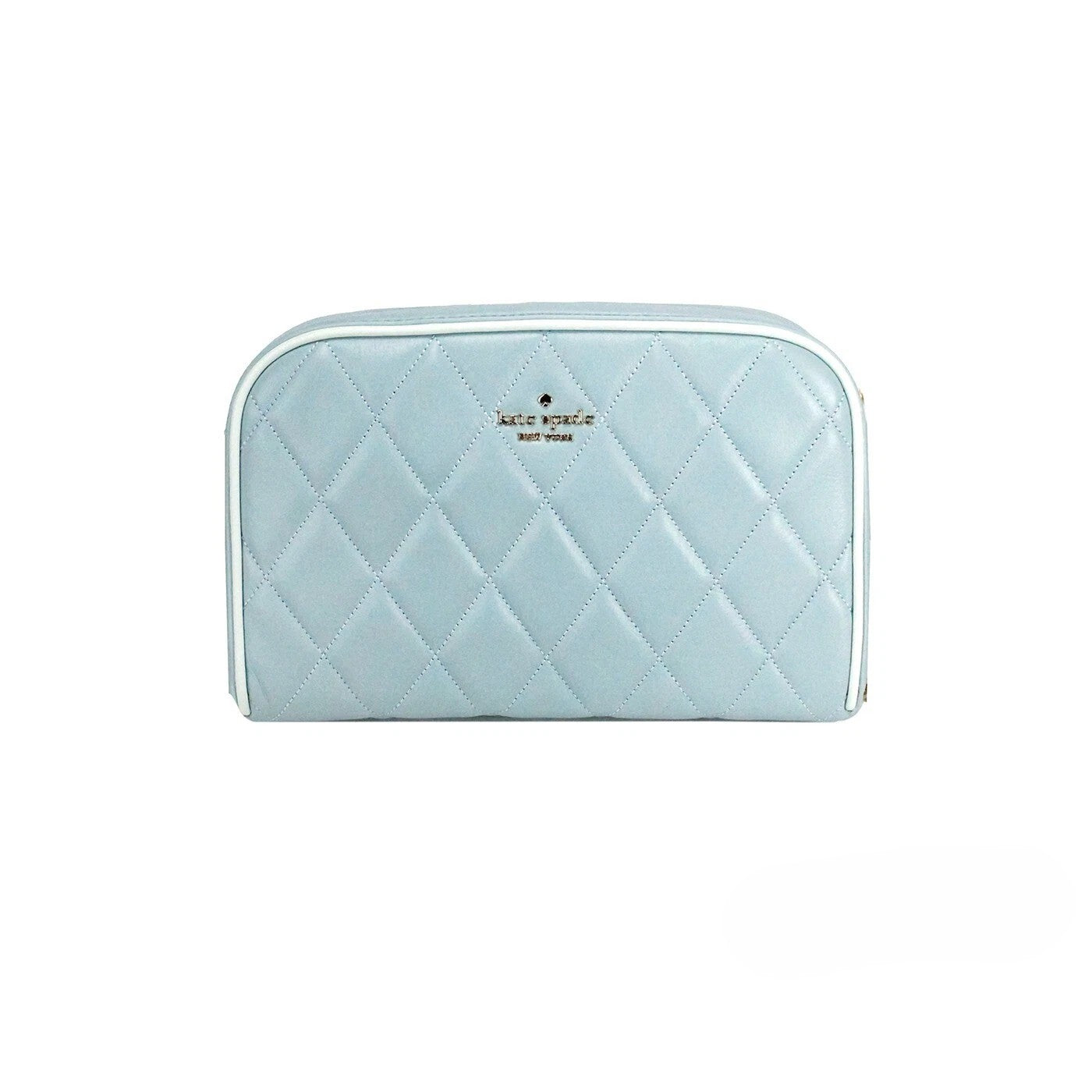 Indulge in the Kate Spade Carey Mini Wild Sage Quilted Leather Camera Crossbody Bag, a masterpiece of craftsmanship and elegance, perfect for elevating any ensemble.