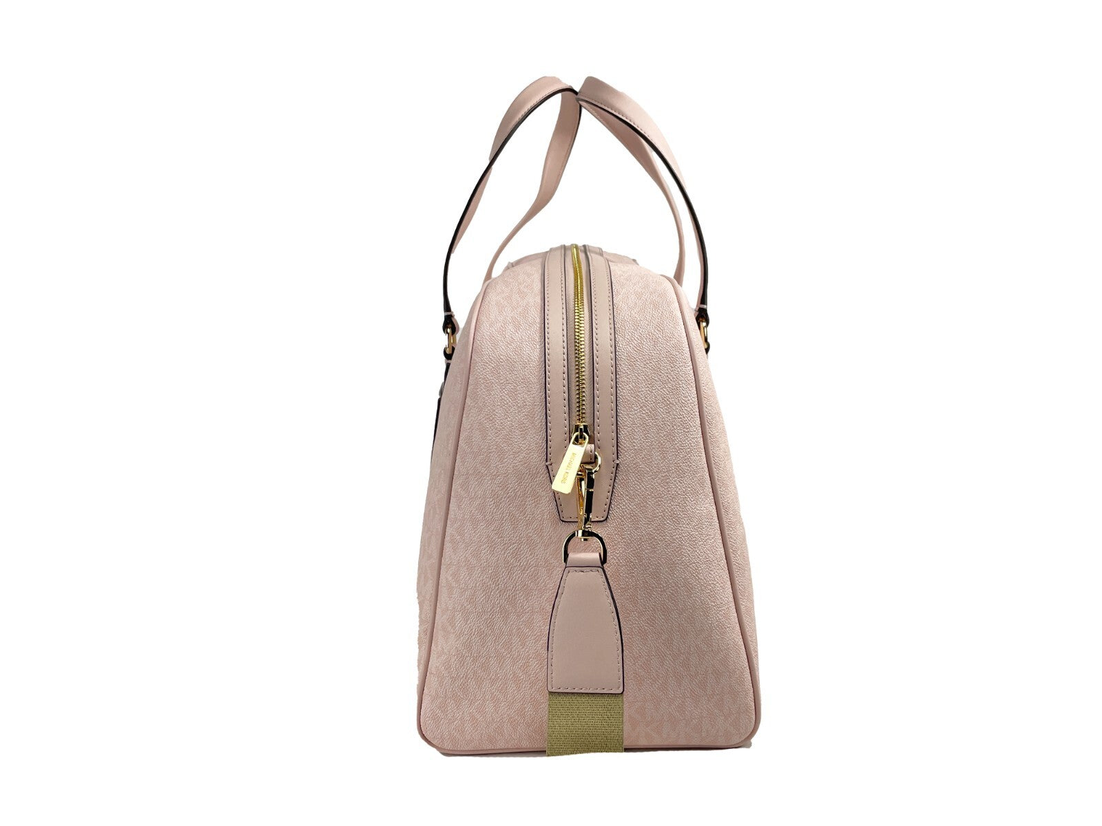 Elevate your travel experience with the Michael Kors Travel Extra Large Weekender Bag, a blend of exquisite PVC and elegant design, perfect for the discerning traveler.