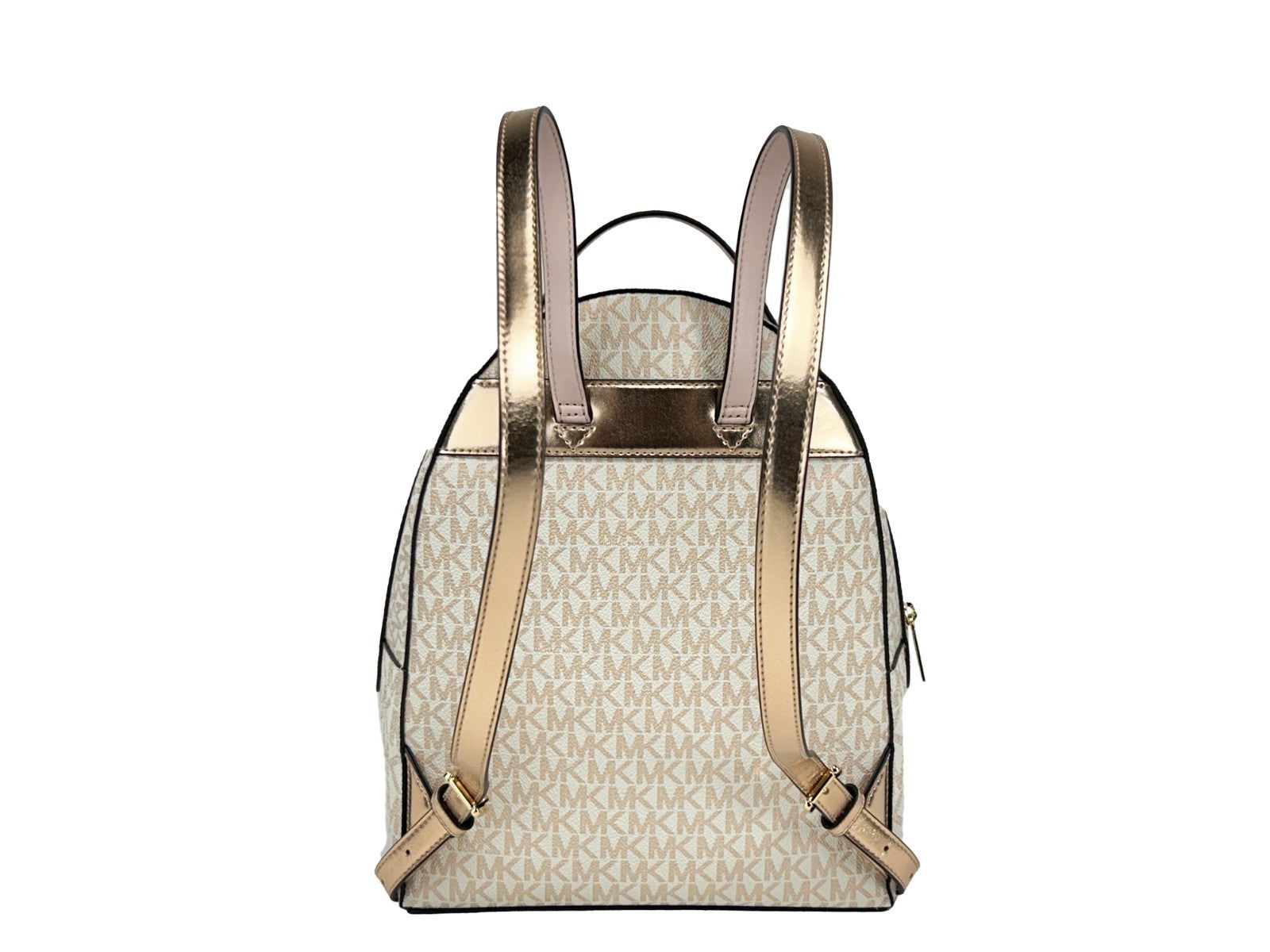 Discover the Michael Kors Sheila Medium PVC Backpack, a harmonious blend of elegance and functionality, crafted for the discerning individual who values style and sophistication.