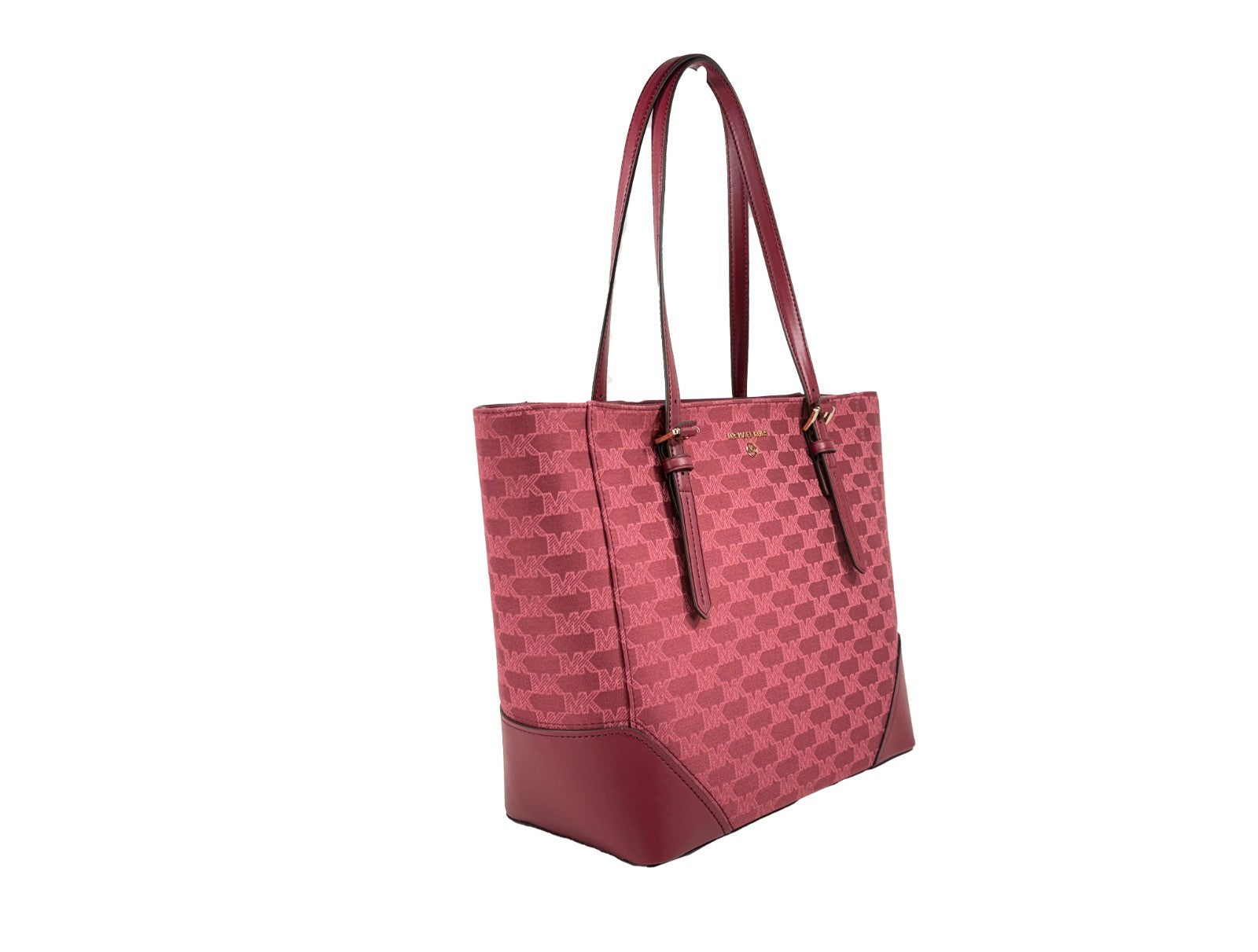 Experience the exquisite Michael Kors Aria Large Tote Bag, a canvas and leather masterpiece that embodies timeless elegance and sophisticated craftsmanship for the discerning individual.