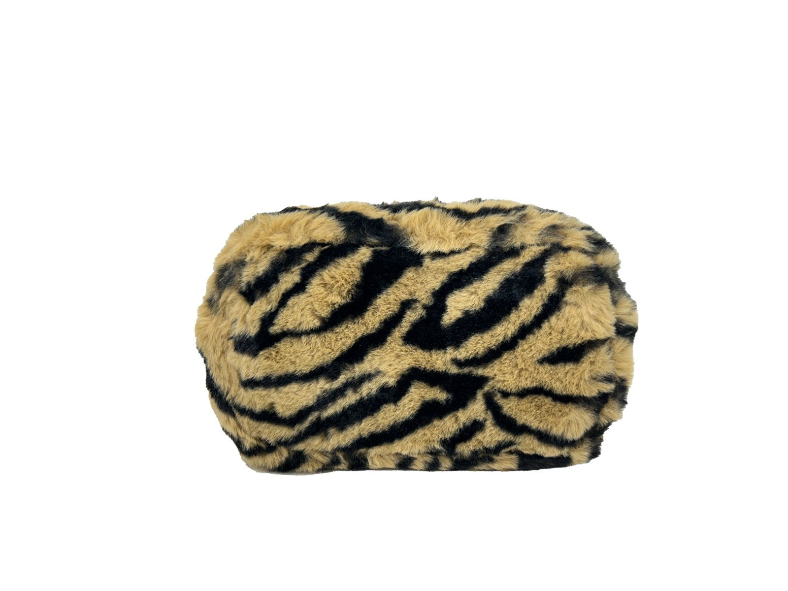 Elevate your style with the Marc Jacobs The Snapshot Tiger Fur Crossbody Bag, a luxurious faux fur accessory that embodies sophistication and timeless elegance.