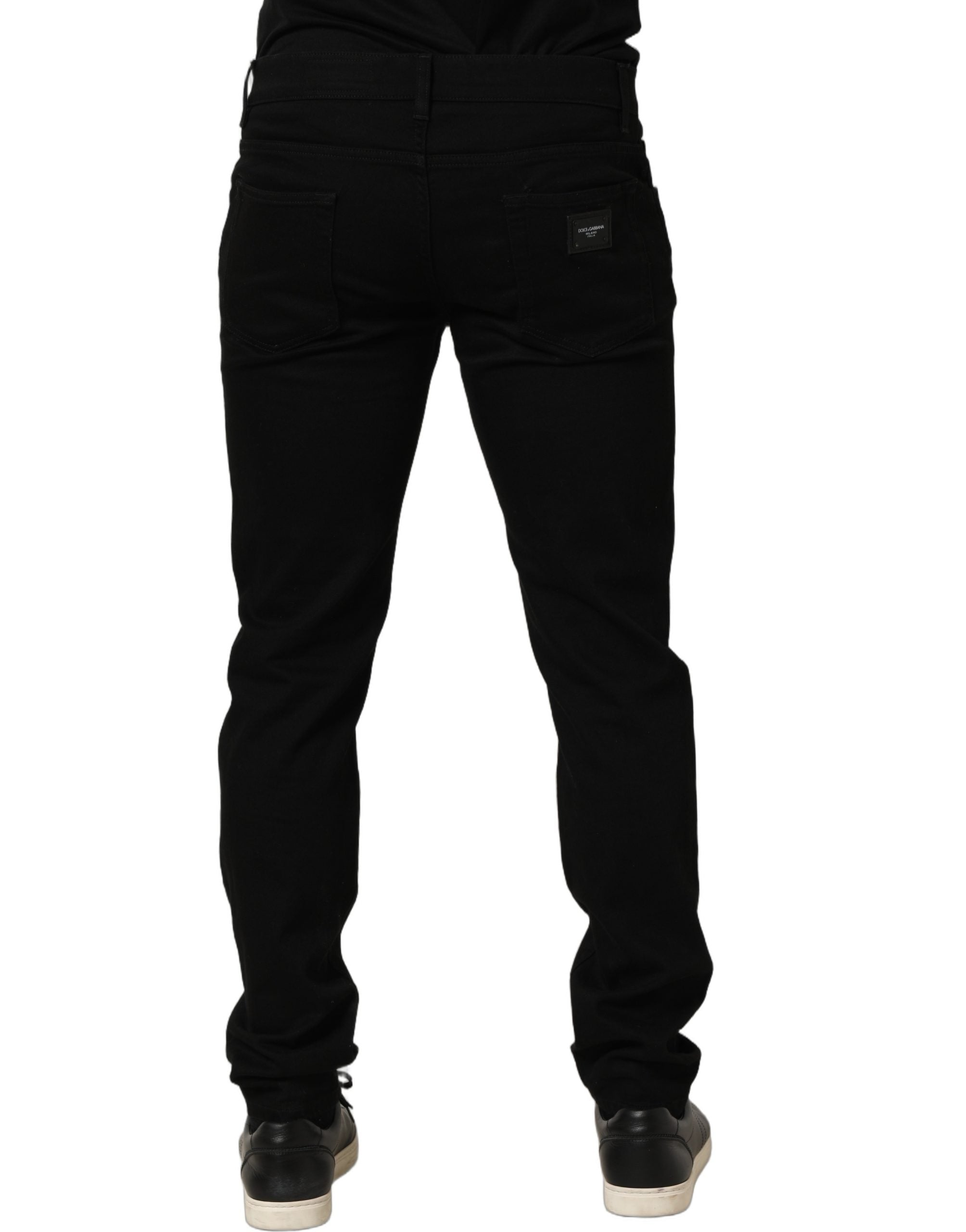 Dolce & Gabbana Black Skinny Jeans | Luxurious Designer Denim