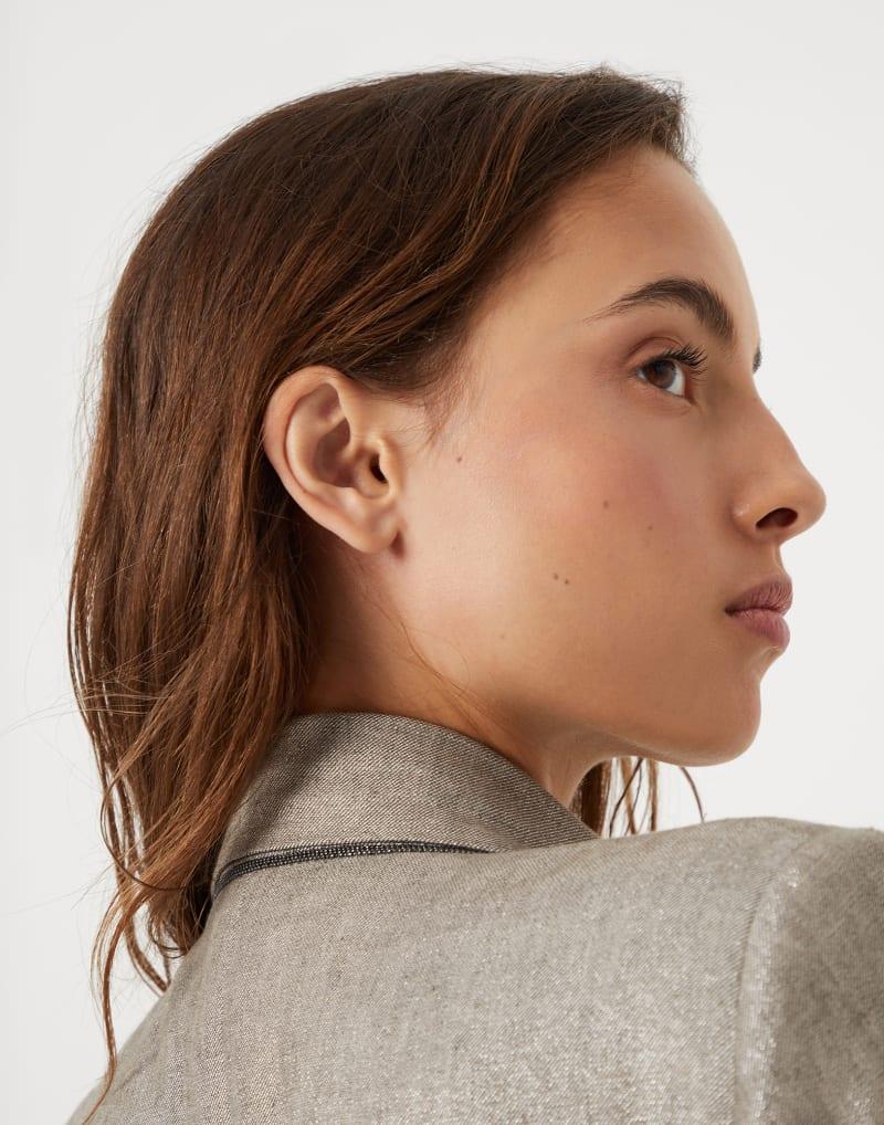 Brunello Cucinelli Brown Linen Blazer
