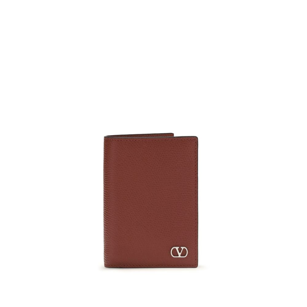 Valentino Garavani Calf Leather Wallet - Artisanal Luxury Design