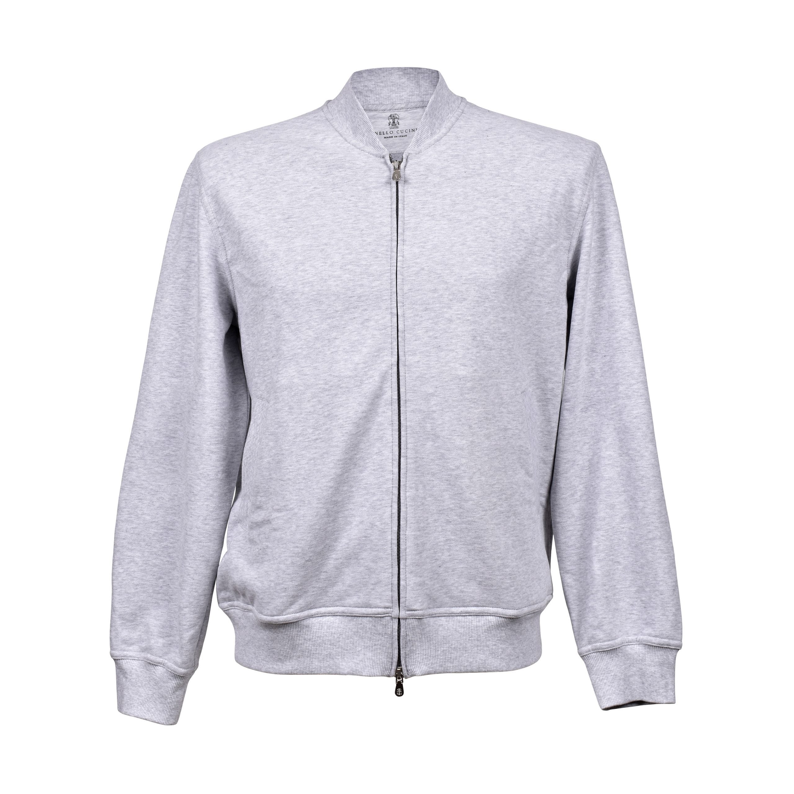 Brunello Cucinelli Bicolor Cotton Sweatshirt