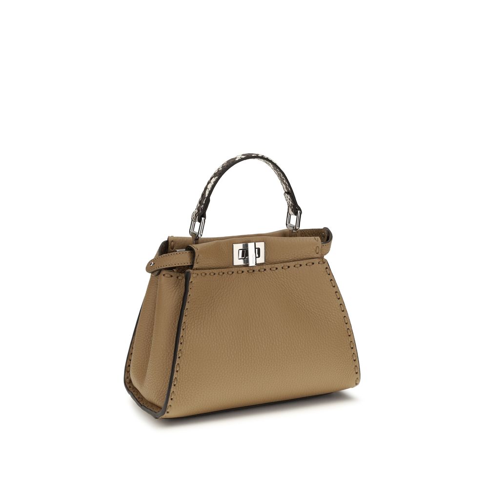Fendi Bos Taurus Shoulder Bag - Artisanal Luxury Redefined