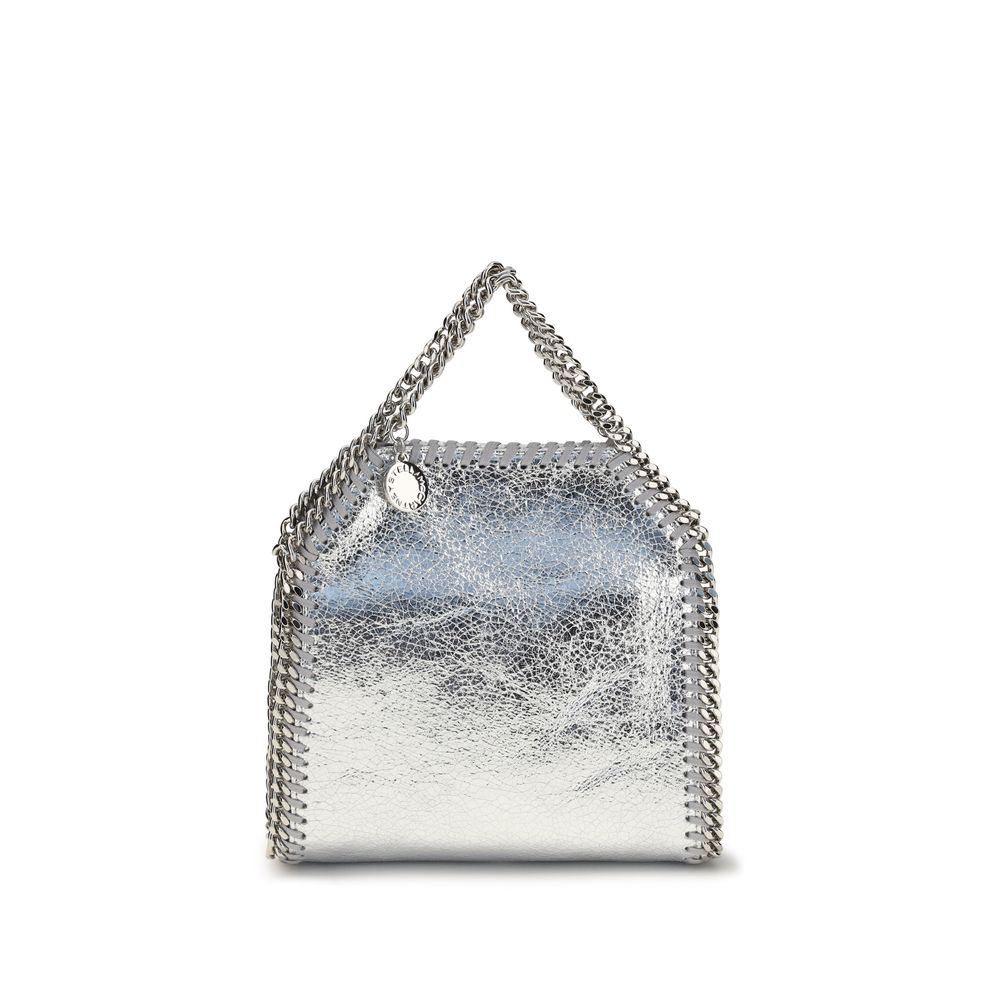 Stella McCartney Silver Polyester Shoulder Bag