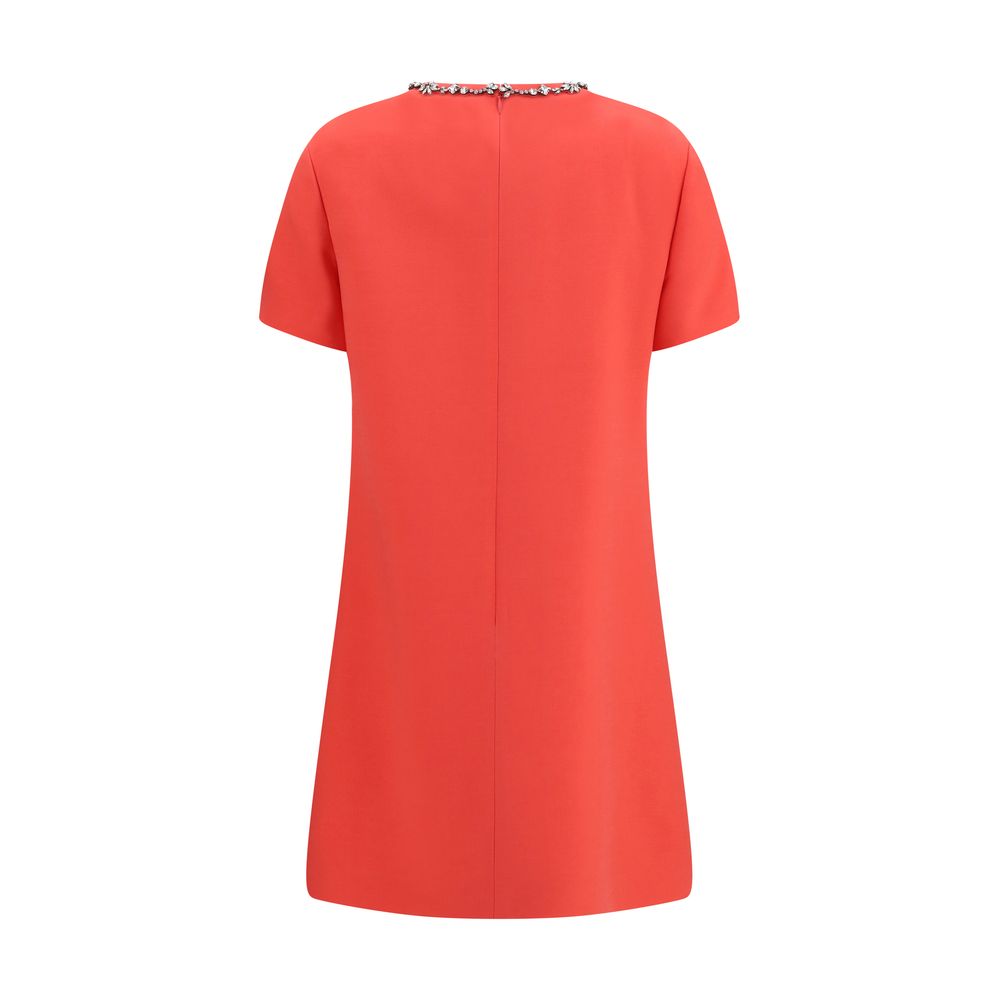 Discover the Valentino Multicolor Wool Oves Aries Casual Dress, a masterpiece of Merino wool and silk, exuding timeless elegance and sophisticated allure for the discerning individual.