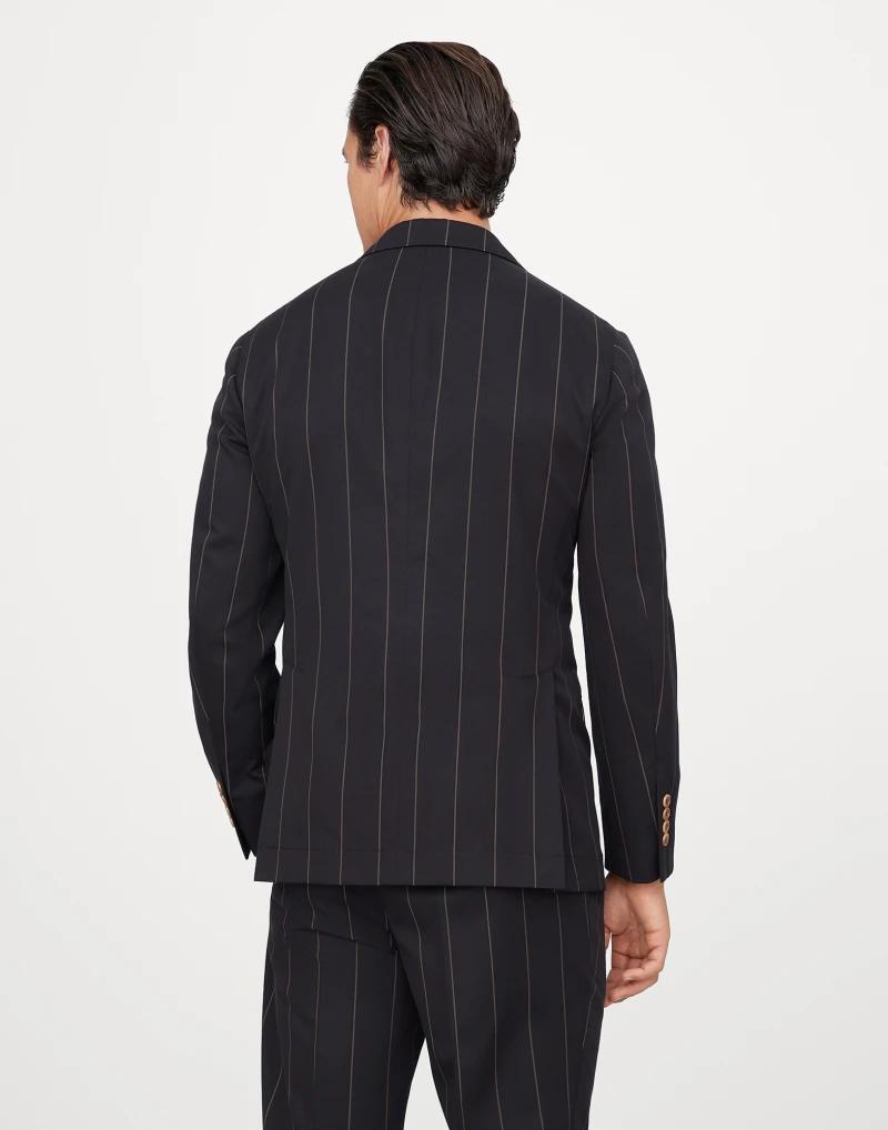 Brunello Cucinelli Bicolor Wool Blazer