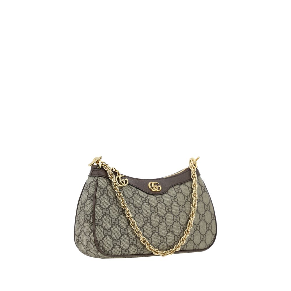 Gucci Brown Cotton Shoulder Bag - Artisanal Luxury Redefined