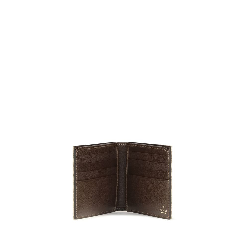 Gucci Beige Fabric Wallet