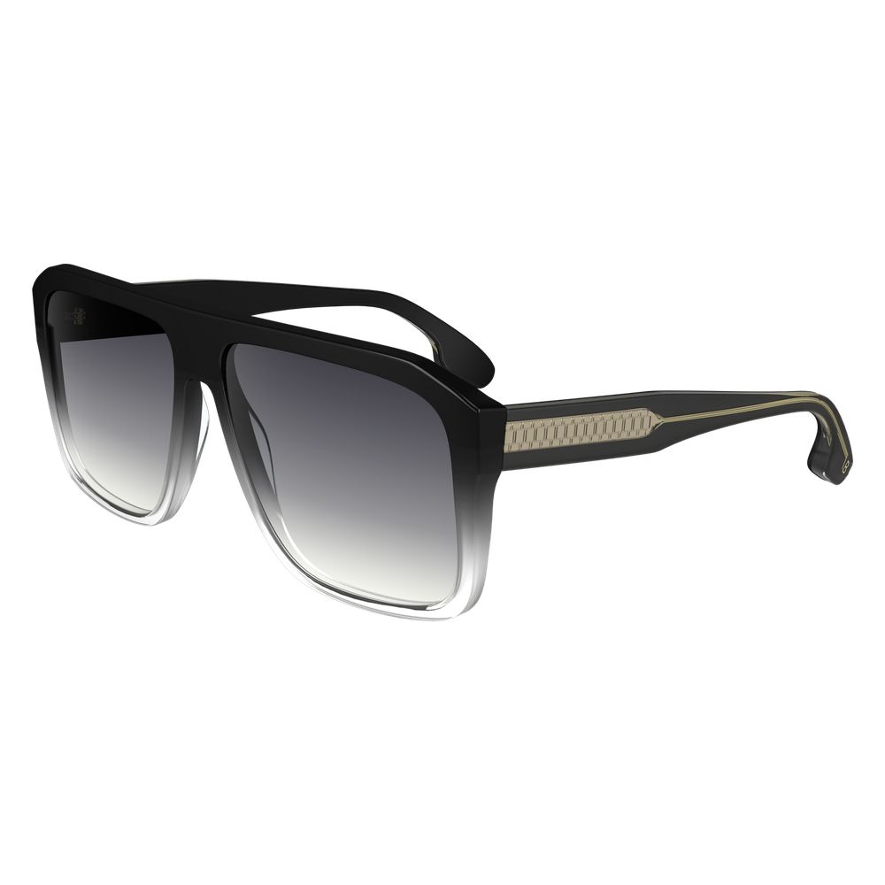 Discover the exquisite Victoria Beckham Black Plastic Sunglasses, a luxurious statement of style and sophistication, perfect for the discerning individual.