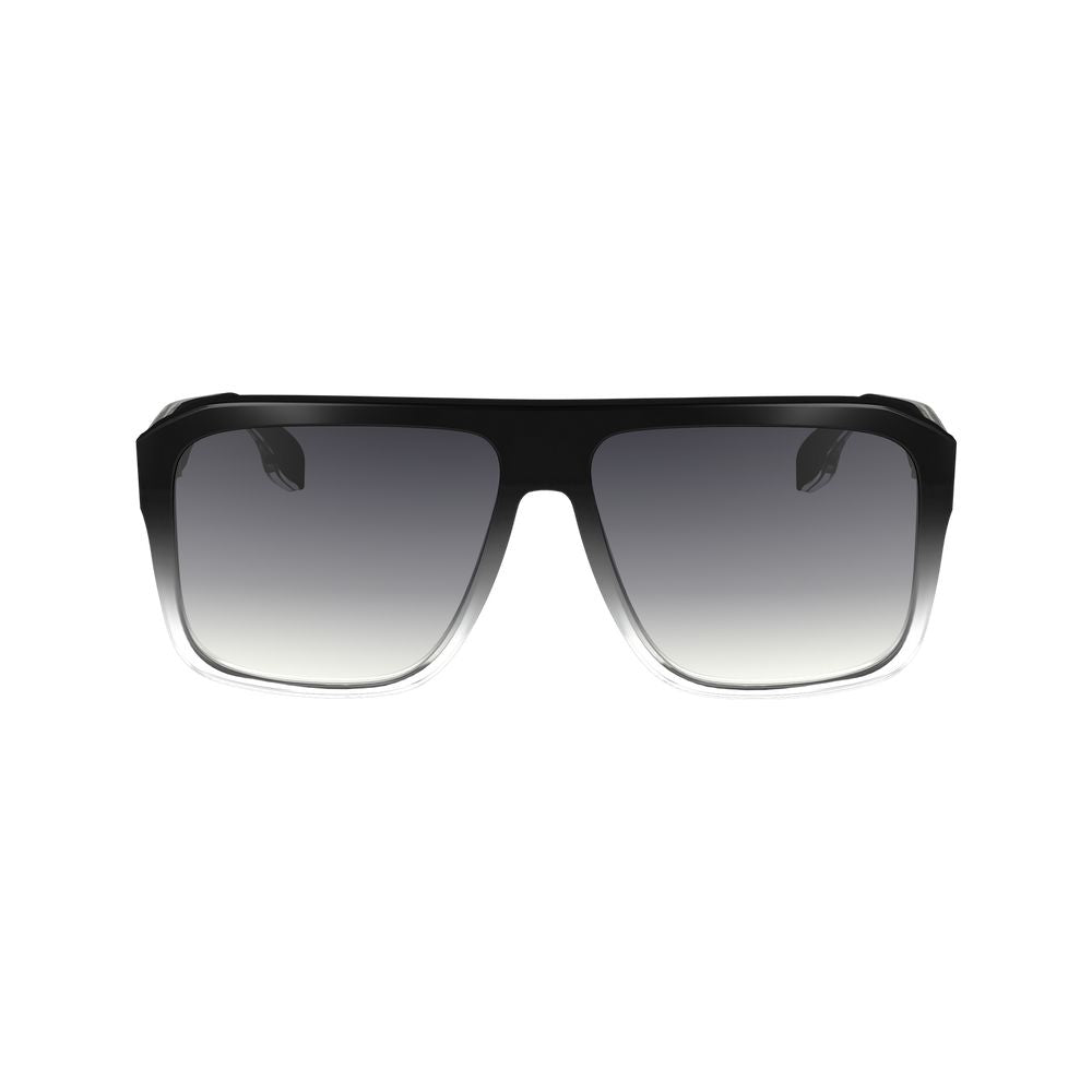 Elevate your style with Victoria Beckham Black Plastic Sunglasses, where exquisite craftsmanship meets timeless elegance, perfect for the discerning individual.
