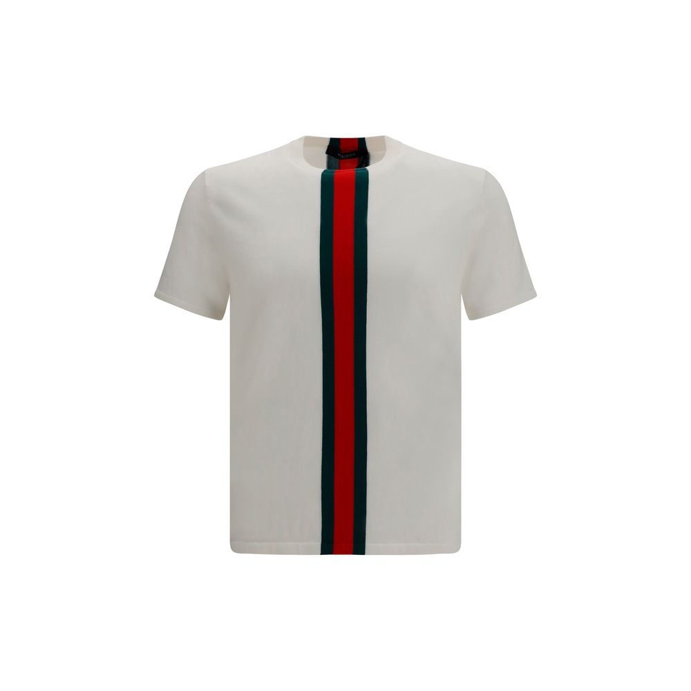 Gucci White Cotton Sweatshirt - Designer Luxury Essential