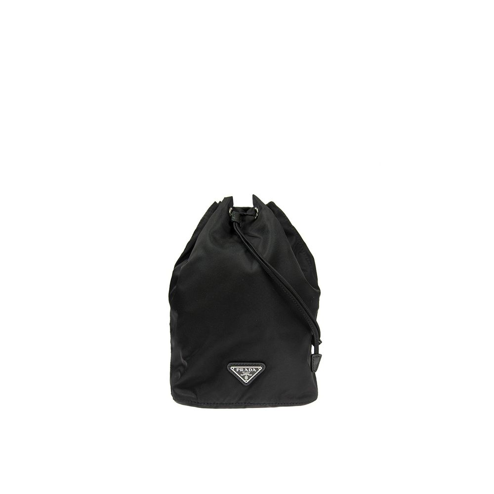 Discover the Prada Black Nylon Handbag, a testament to artisanal luxury and timeless elegance, perfect for those who appreciate exquisite craftsmanship and refined style.
